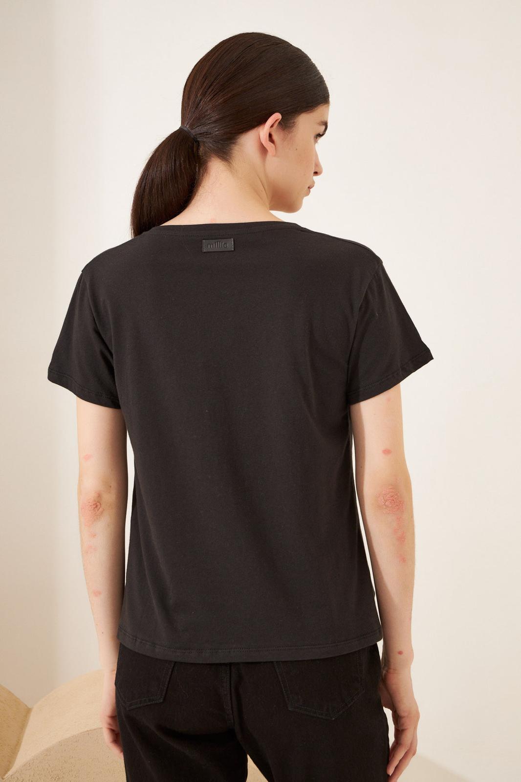 REMERA FLY negro m/l