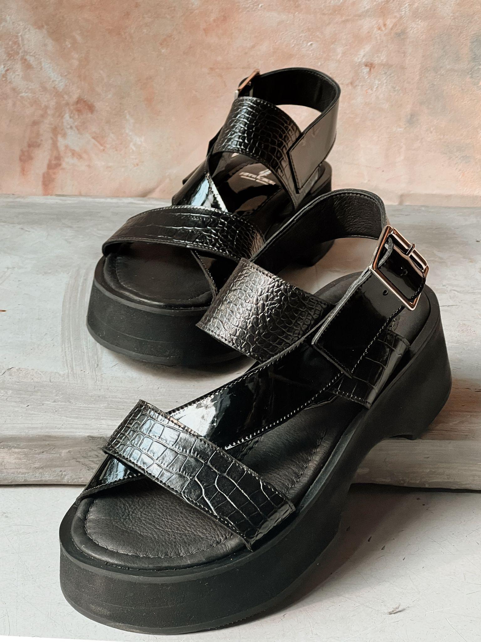 Sandalia Sorrento negro 38