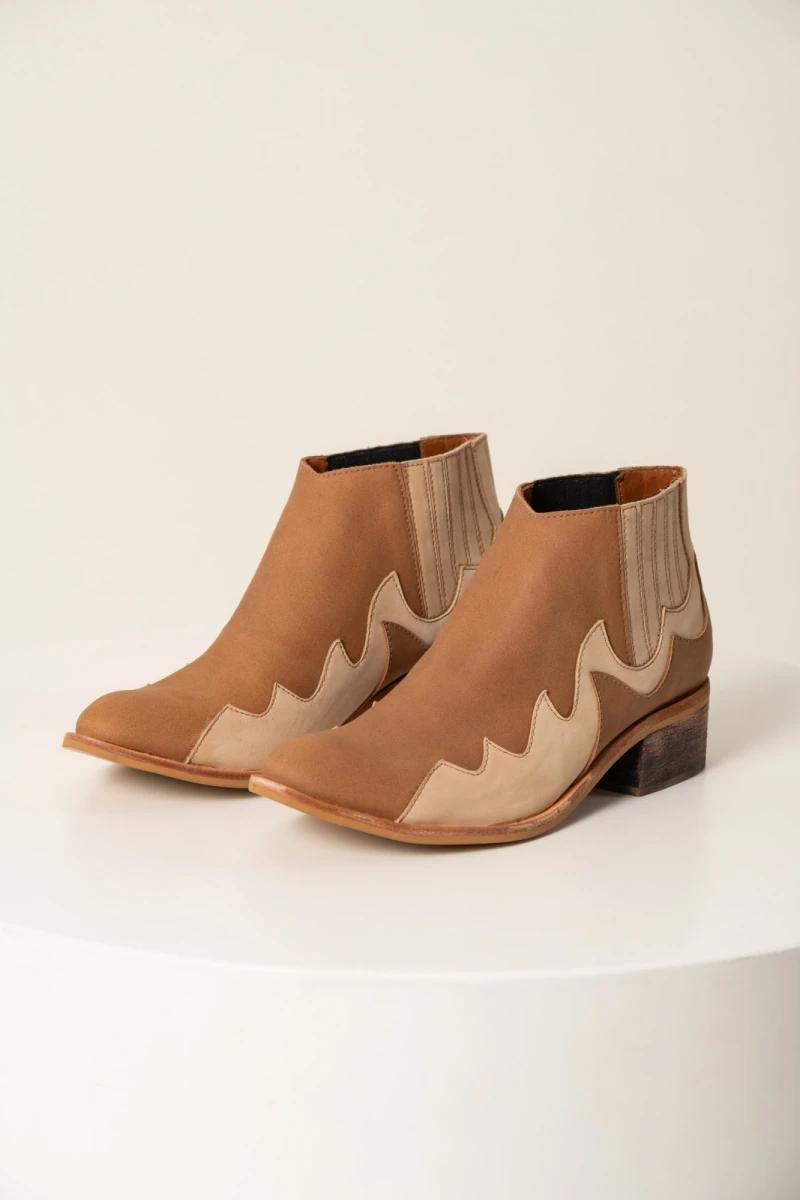 Botas Mallorca camel 37