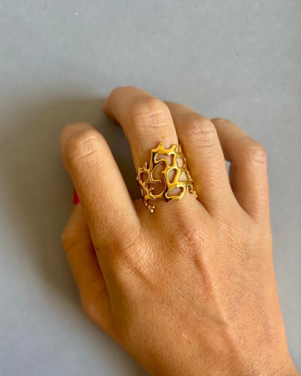 Anillo Red dorado n/a