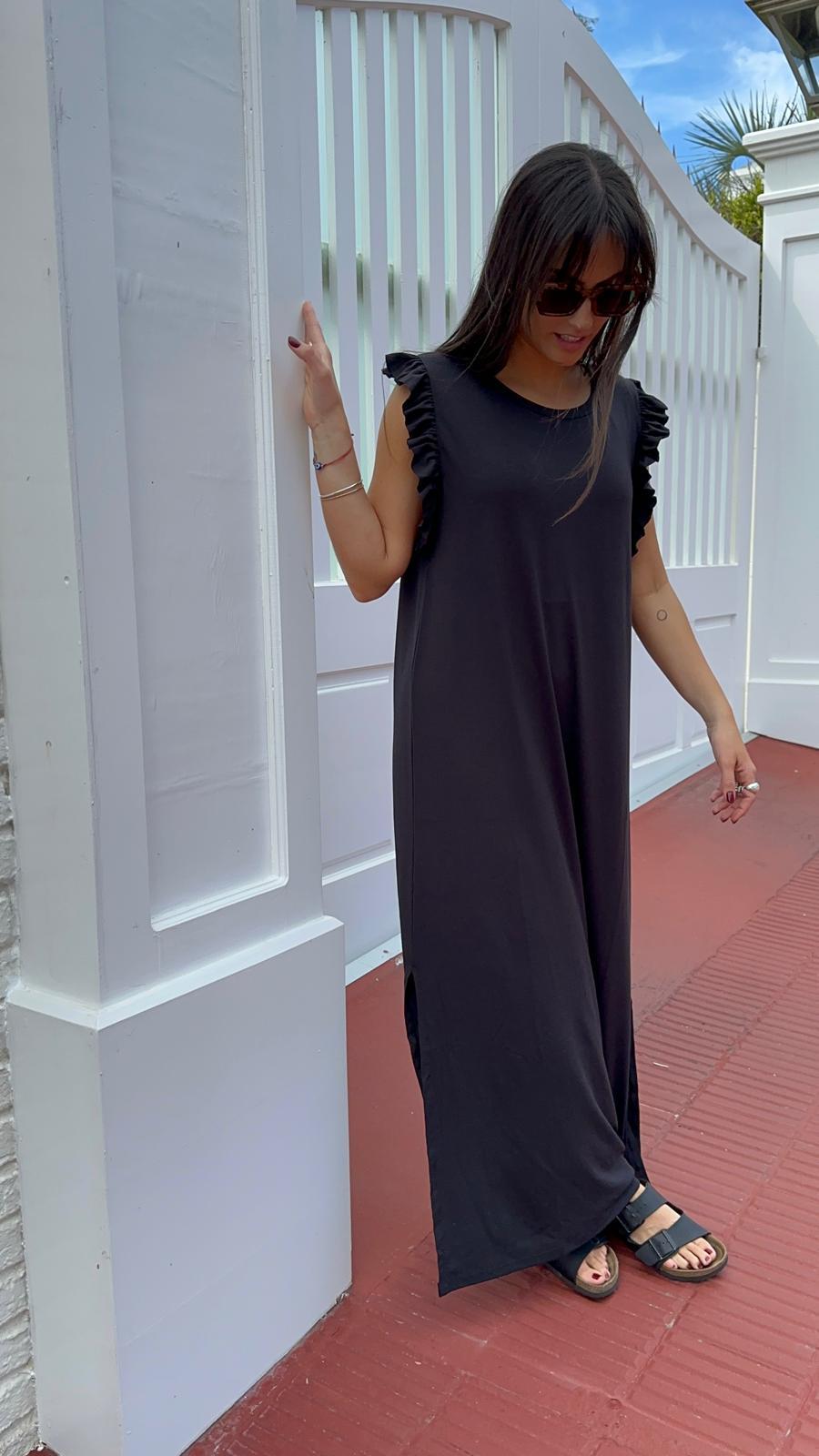 Vestido Filippa negro talle unico