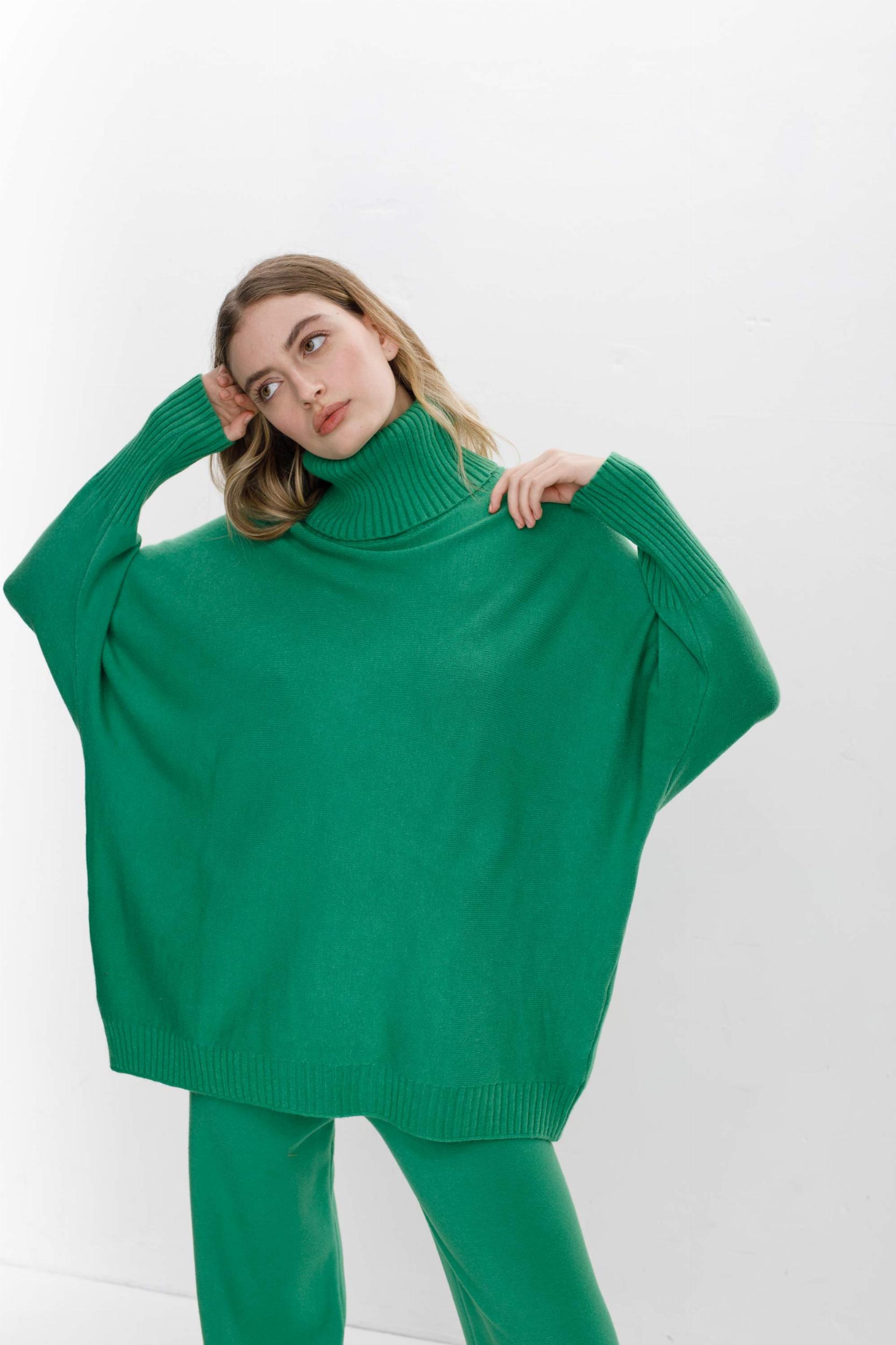 Sweater Azul verde talle unico