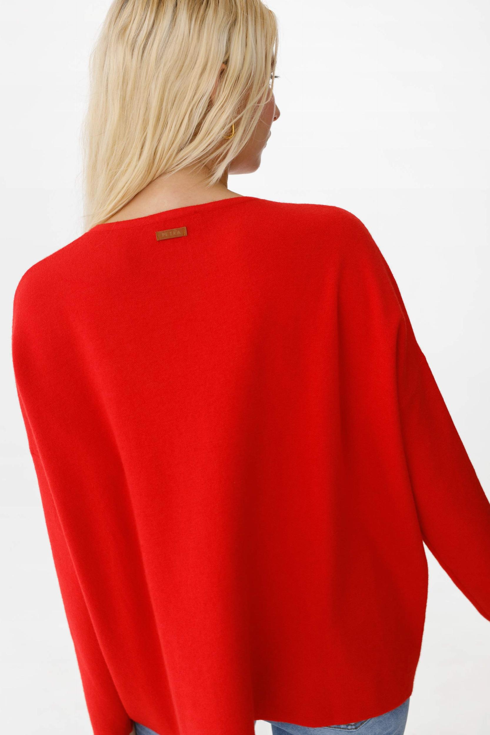 Sweater Manola rojo talle unico