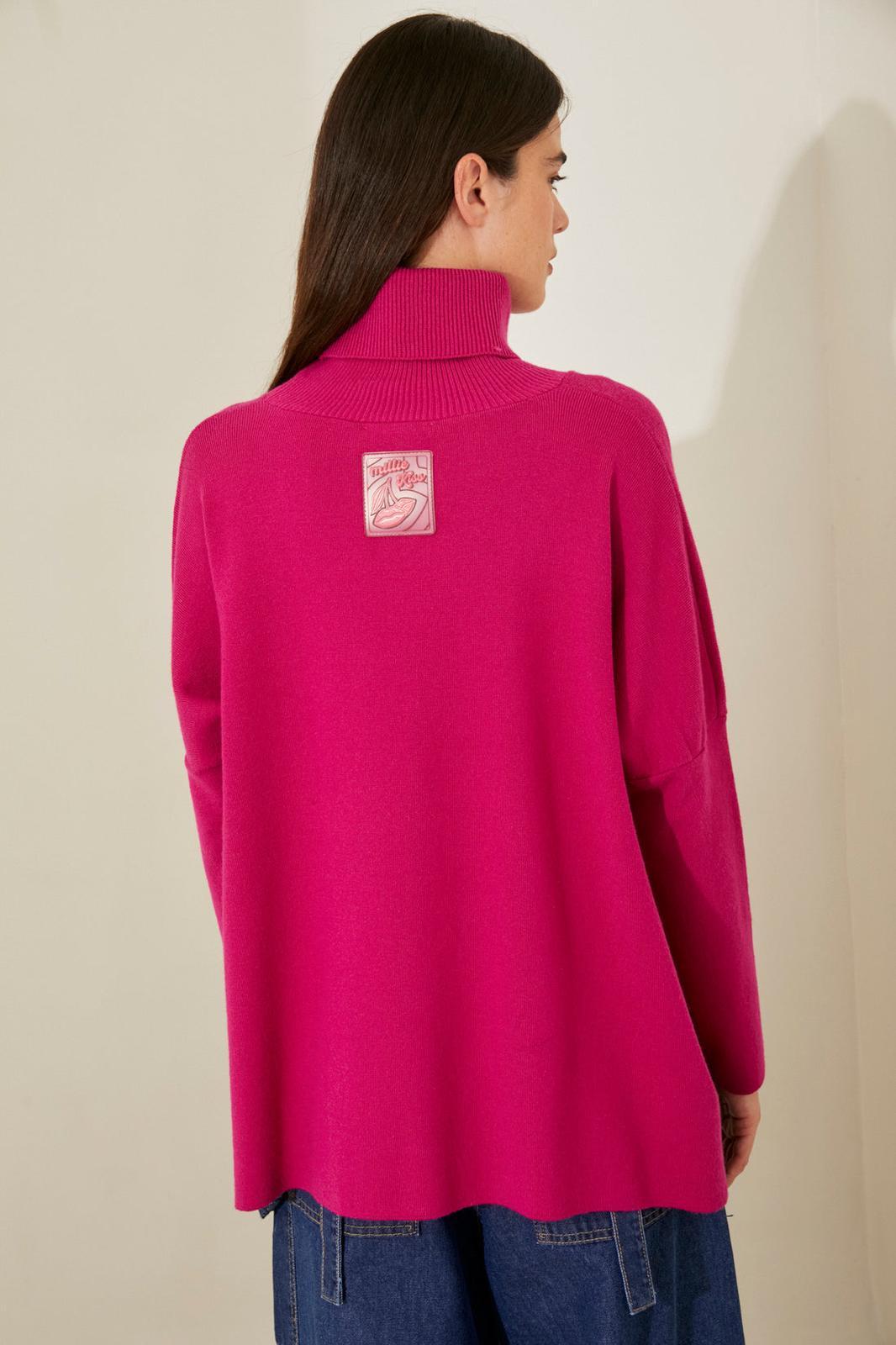 Polera Oliver fucsia talle unico