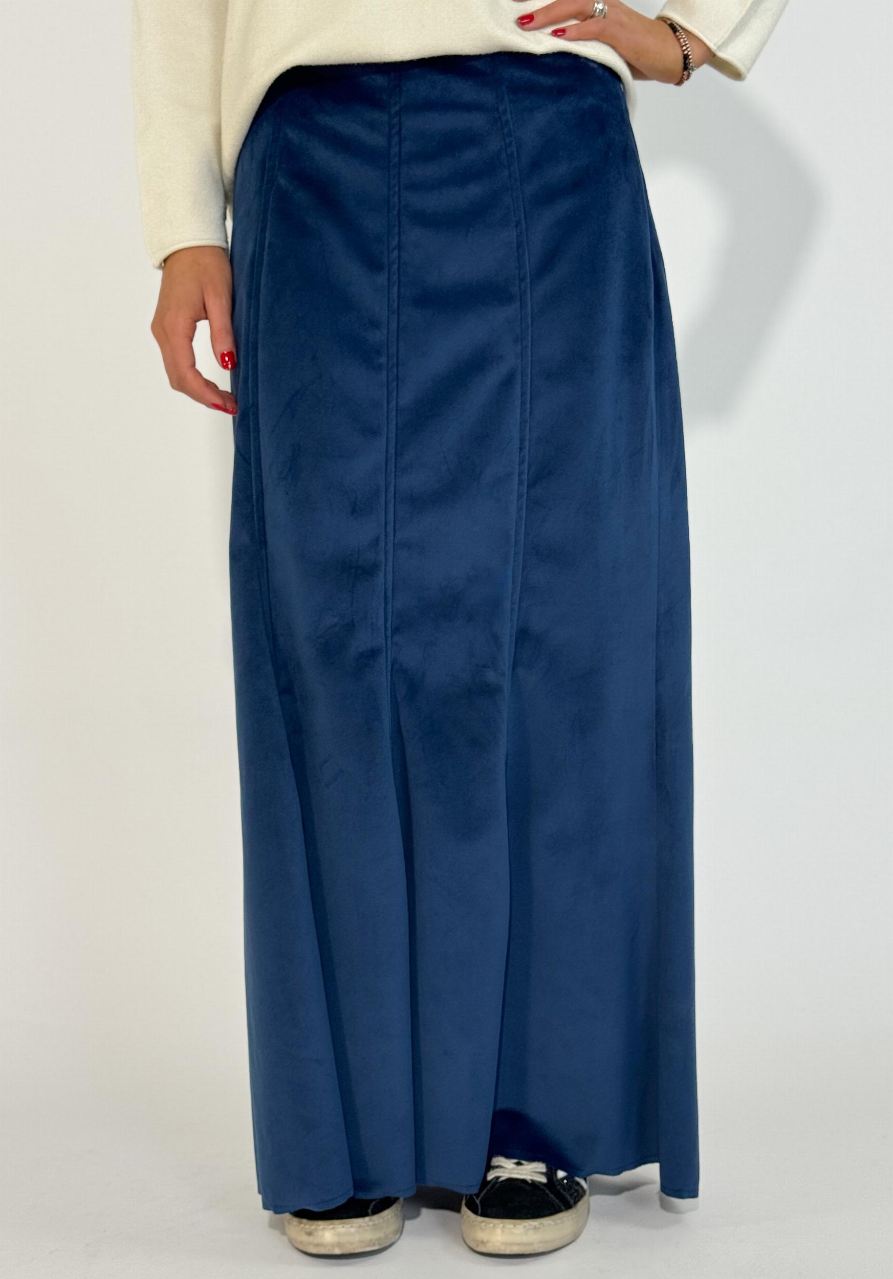 POLLERA ADELE azul m