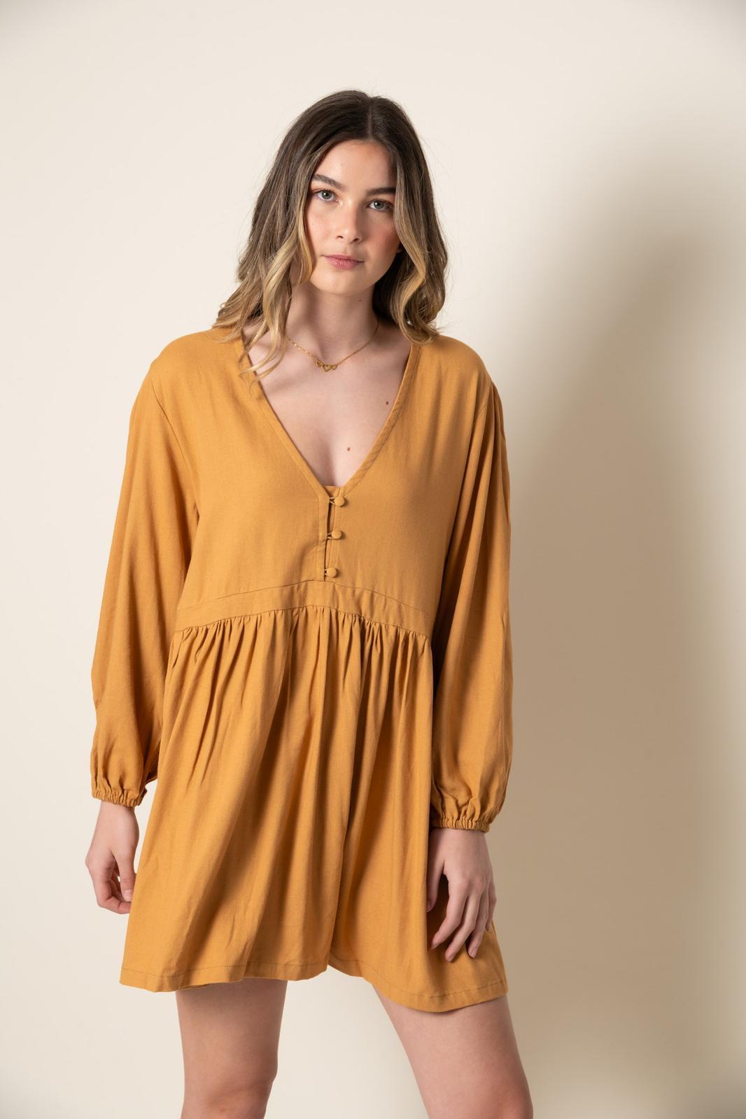 VESTIDO MALAGA camel l