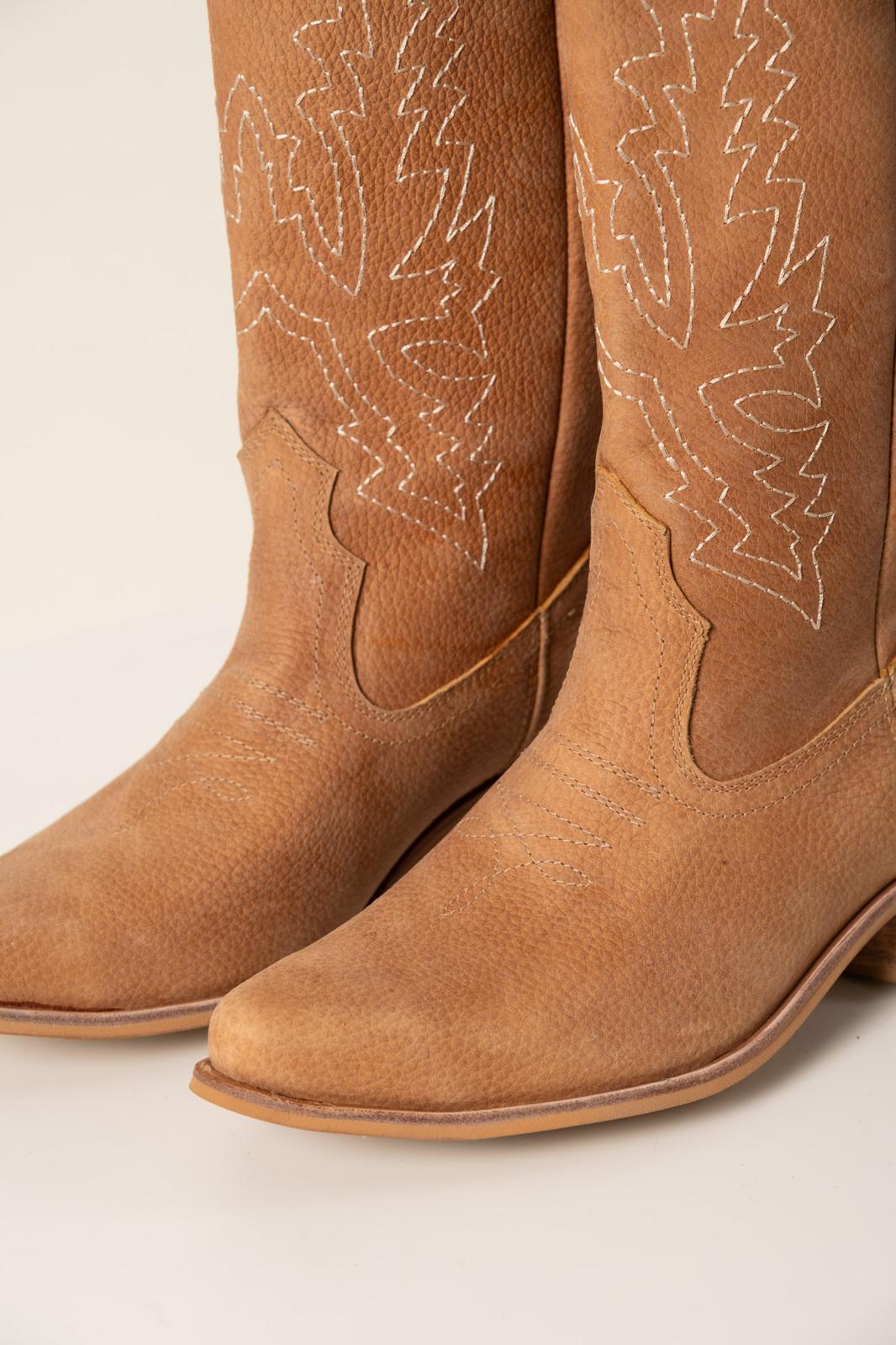 BOTAS TEXANAS camel 36