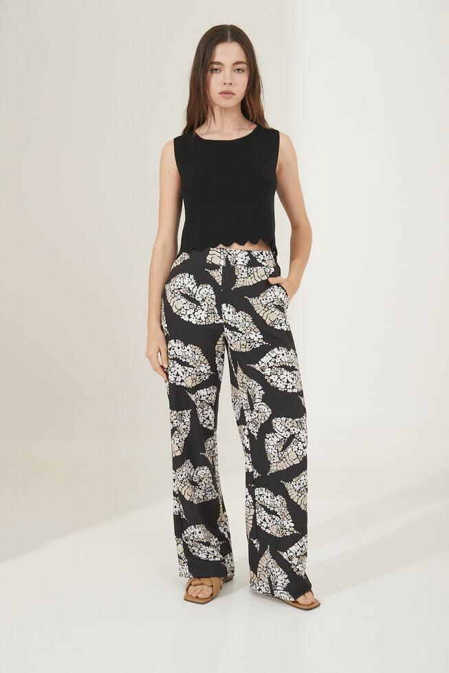 PANTALON KISS negro m