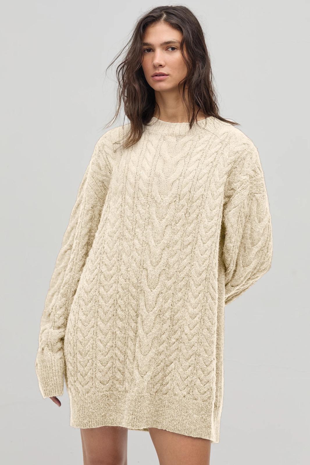 Sweater Mayfair en lana y alpaca - Beige