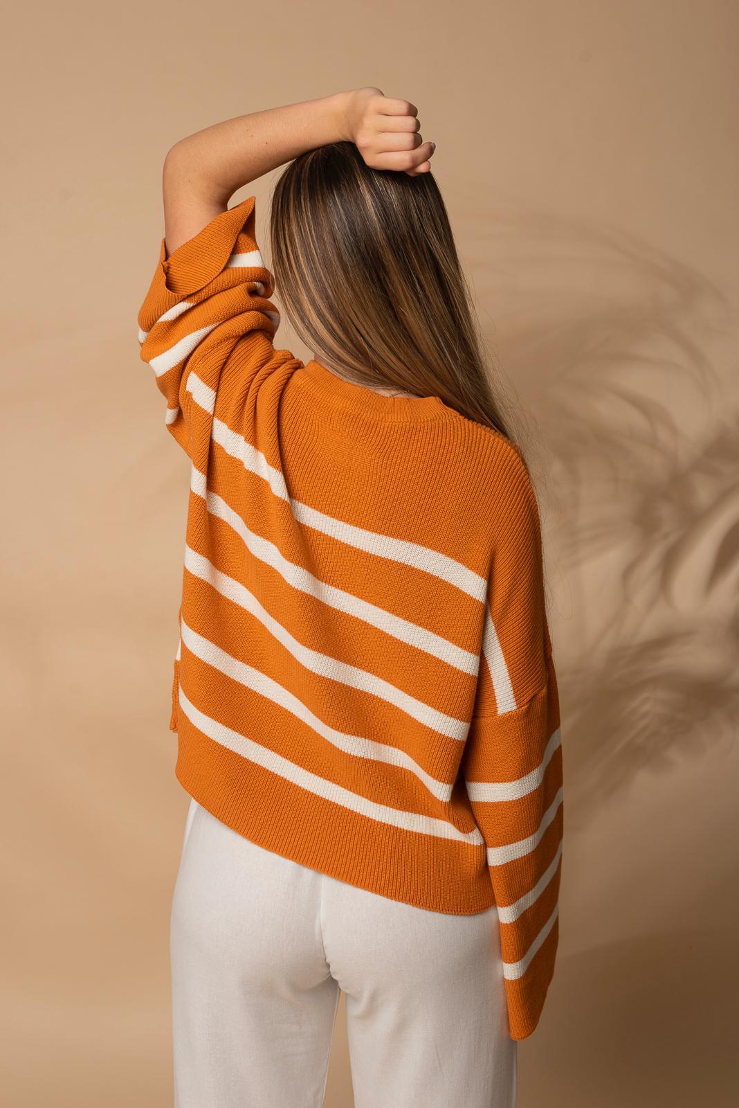 SWEATER PERUGIA naranja talle unico