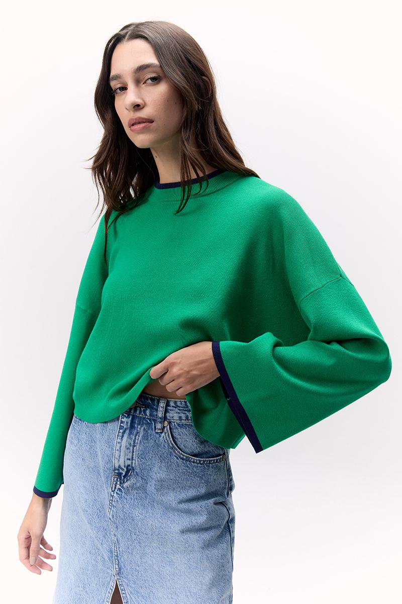 Sweater Bruma Artística verde s