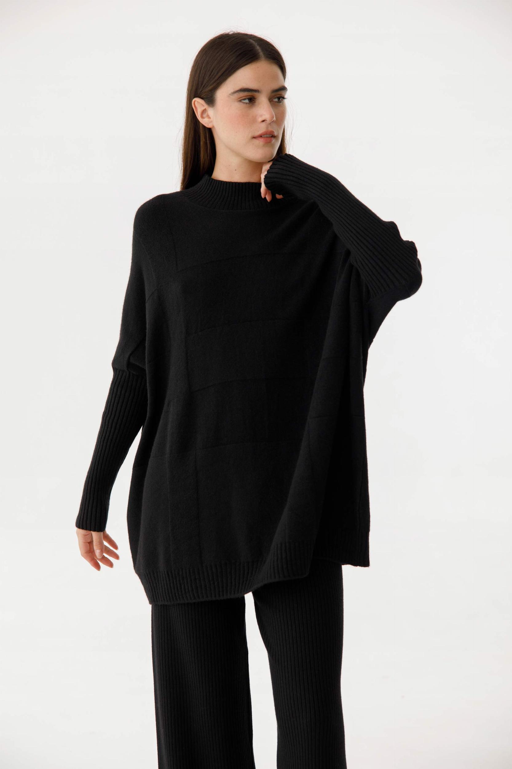 Sweater Emma negro talle unico