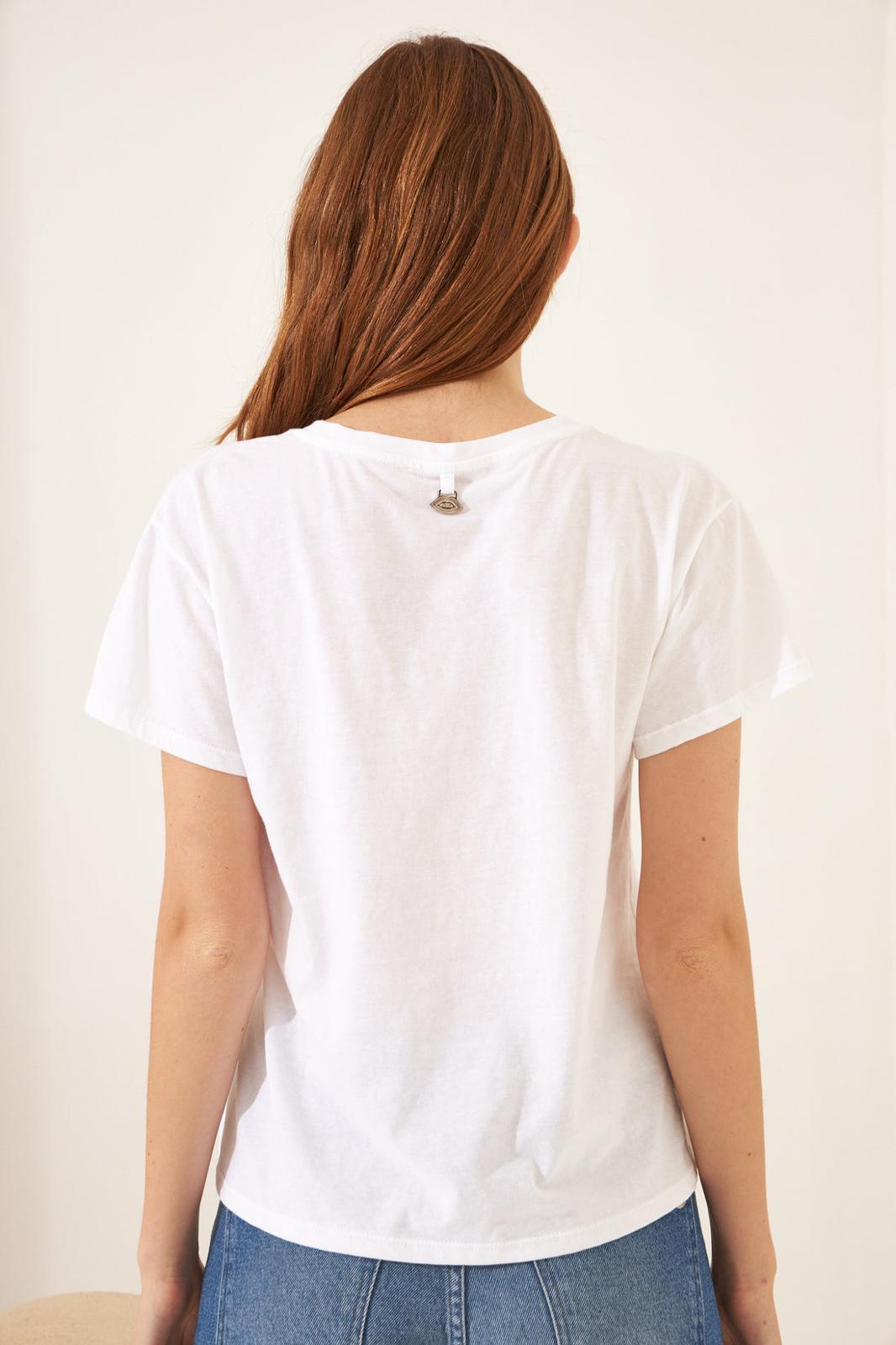 REMERA LUCKY blanco m/l