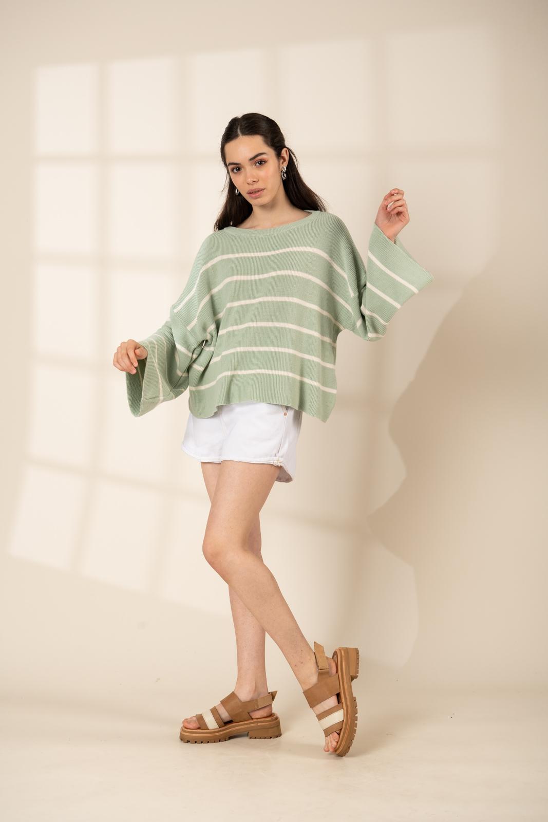 SWEATER ZARAGOZA menta talle unico