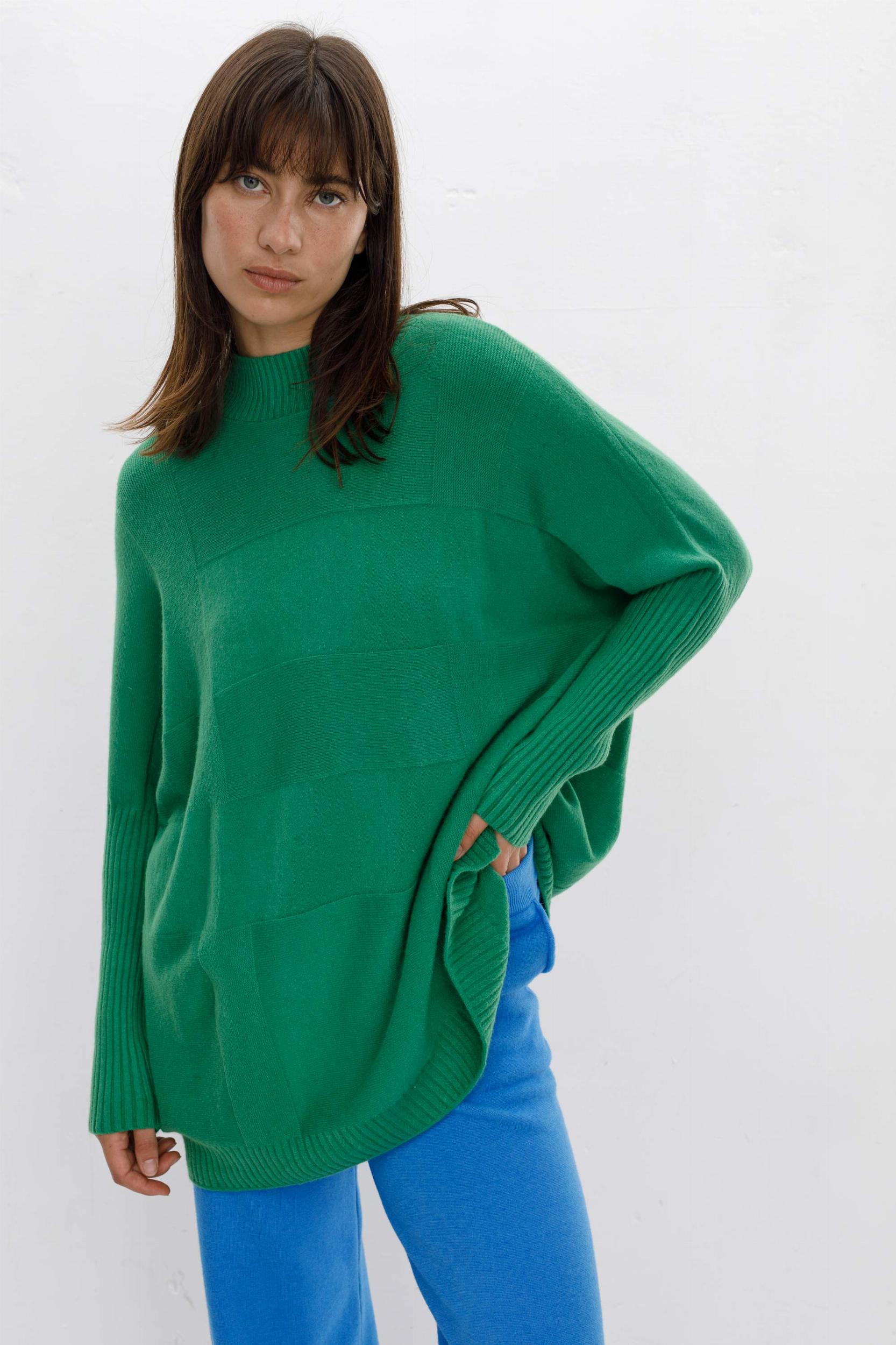 Sweater Emma verde talle unico