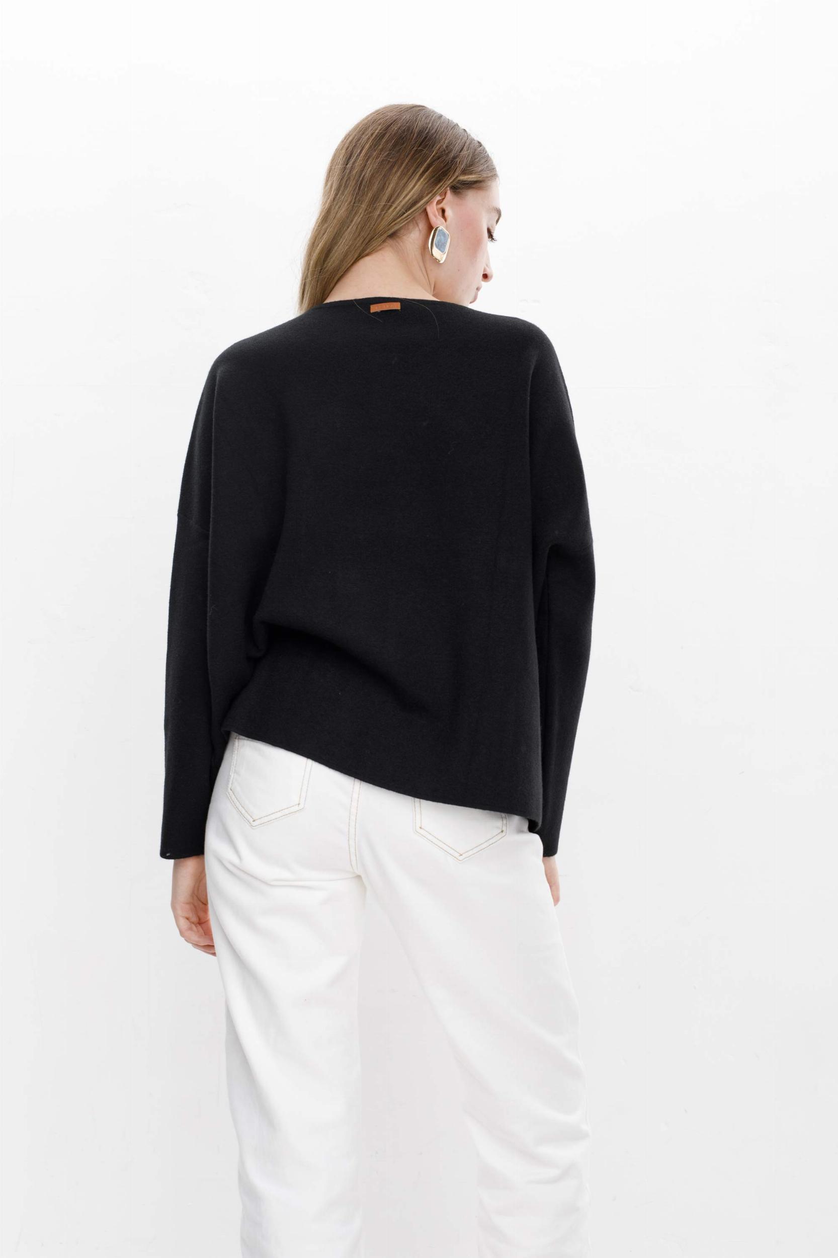 Sweater Manola negro talle unico