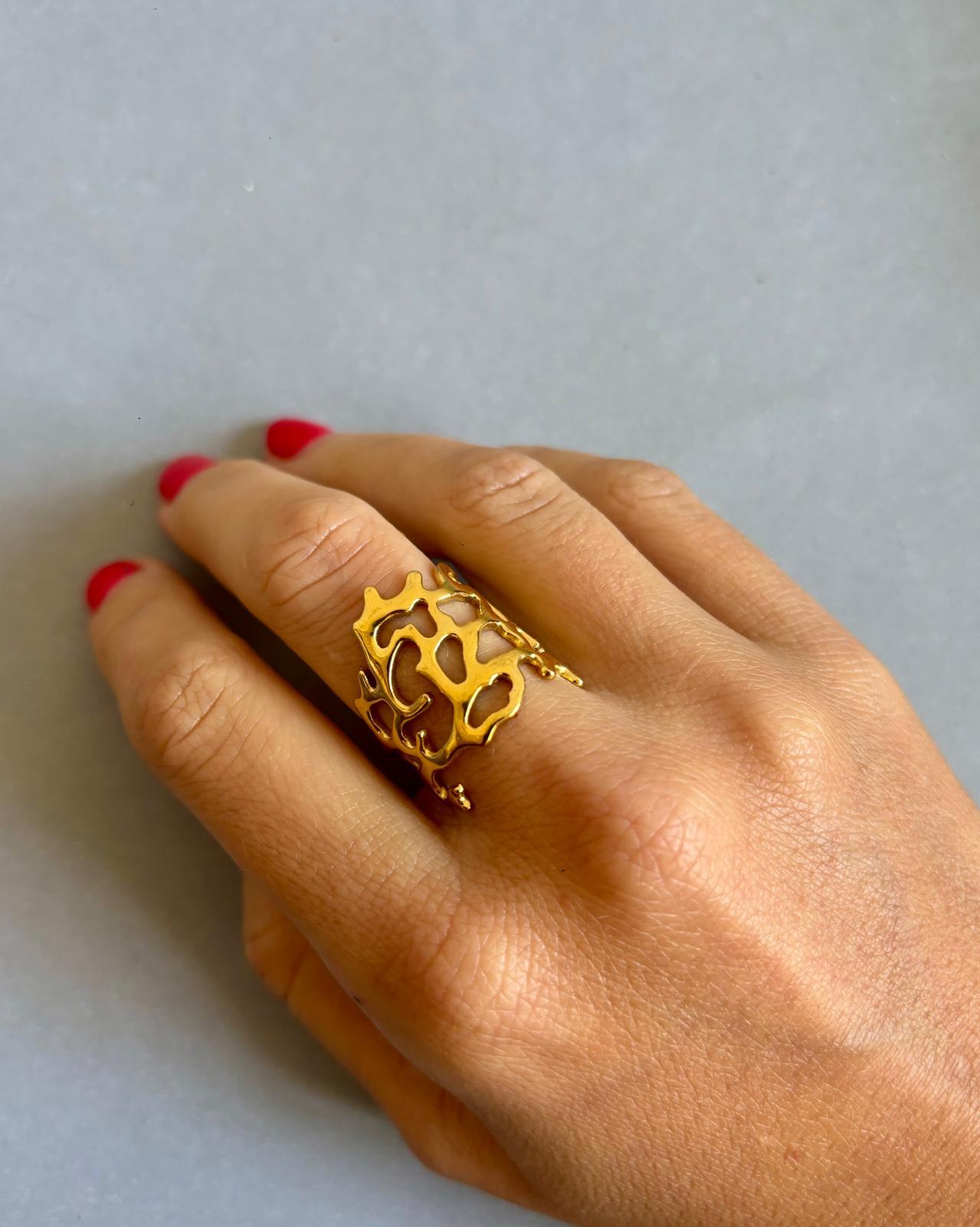 Anillo Red dorado n/a