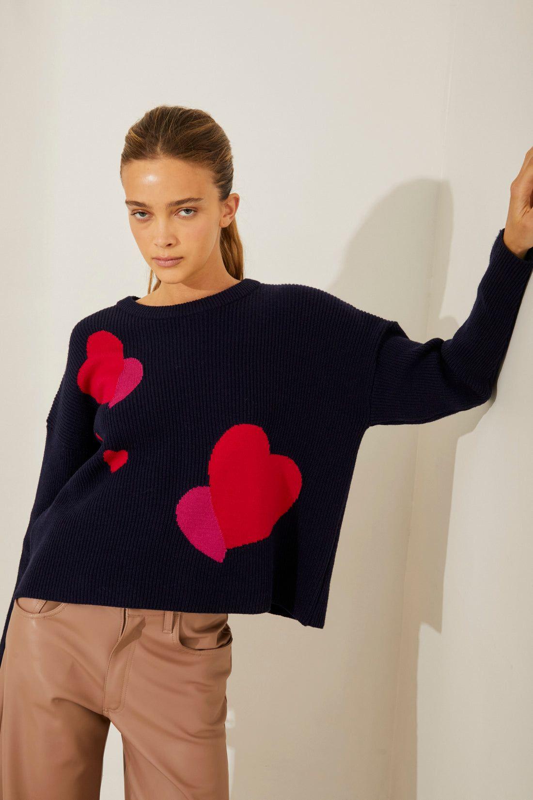 Sweater Brooklyn azul talle unico