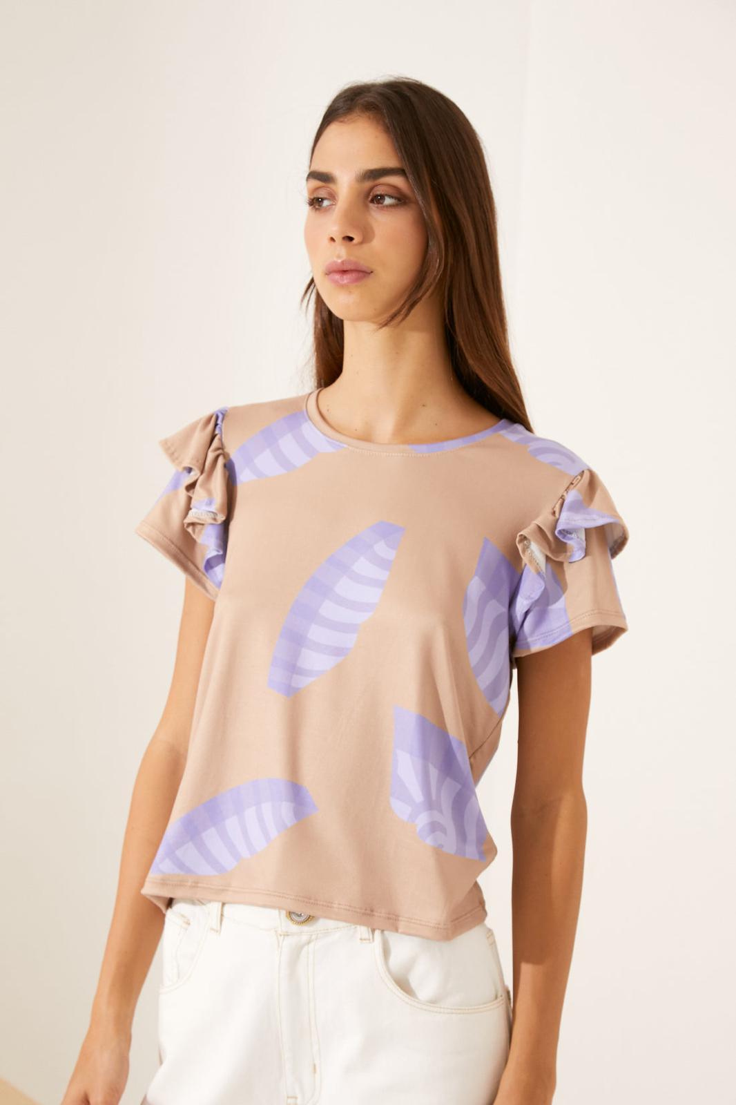 REMERA SUGAR beige s