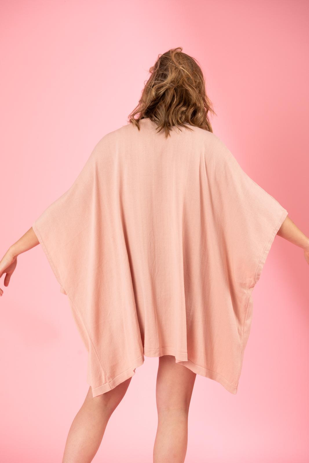 CARDIGAN MURCIA rosado talle unico