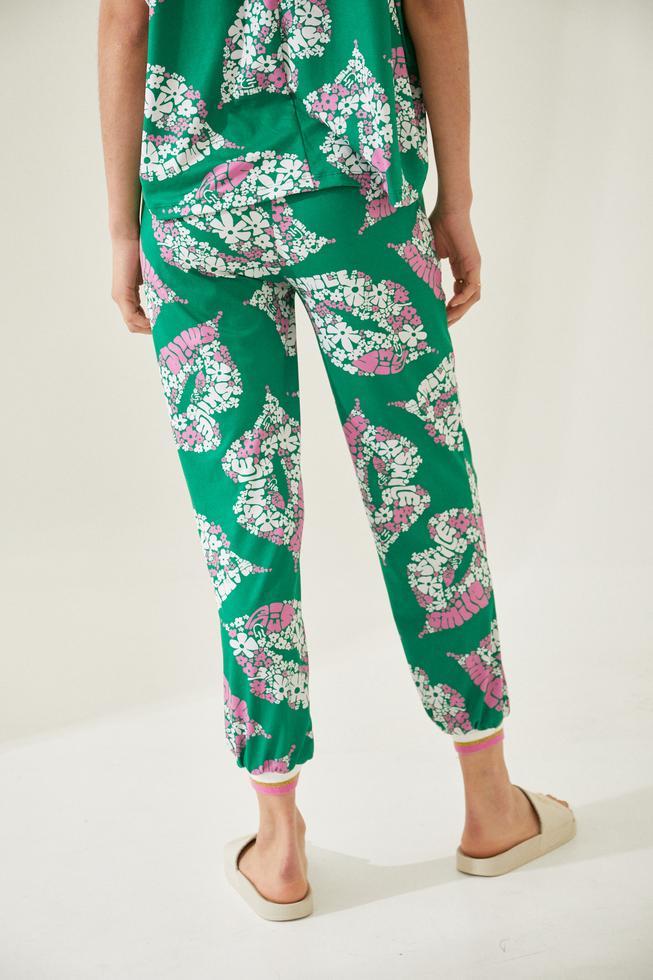 JOGGER GROOVY verde l