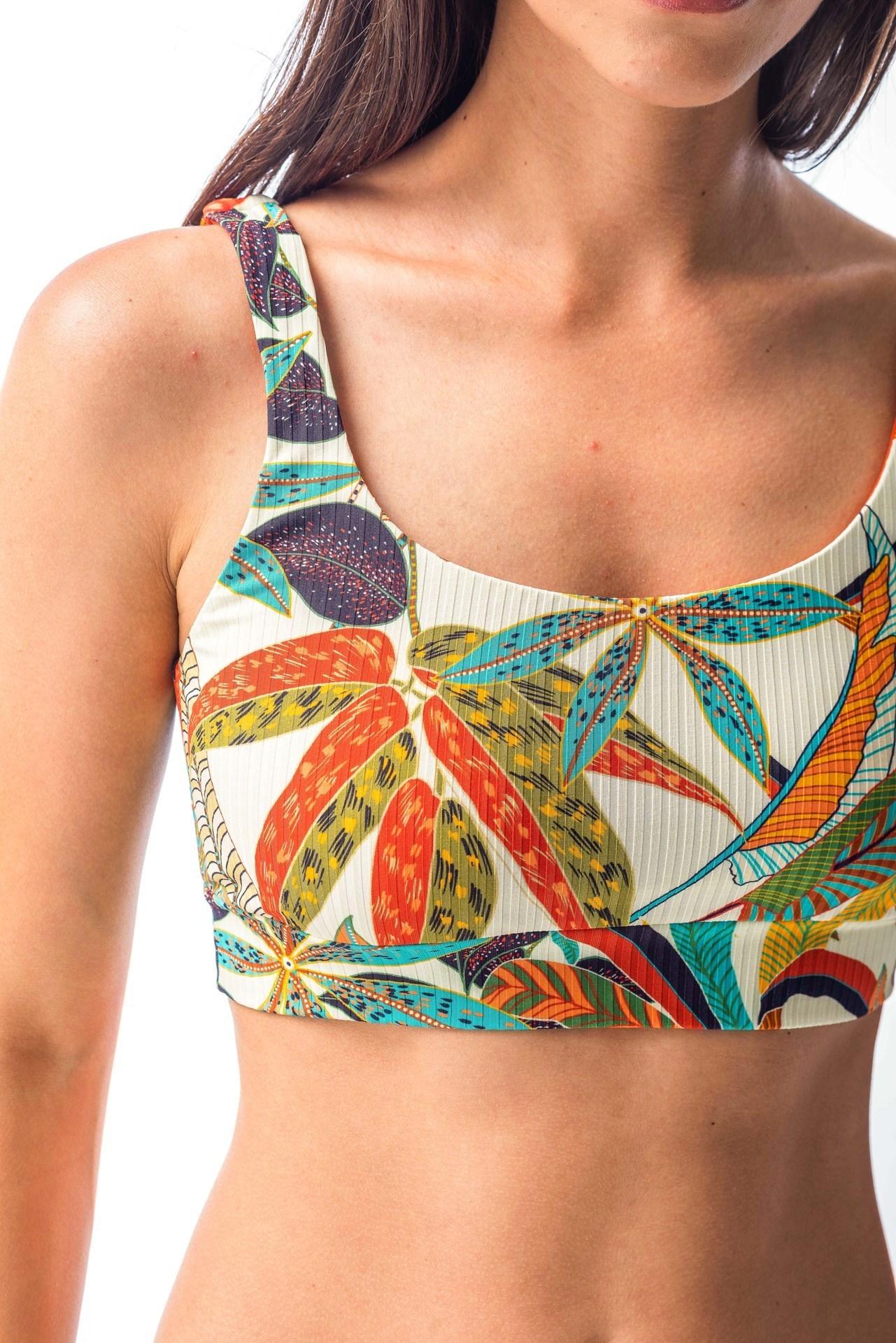 Bábaro - Bikini Top Reversible crudo m