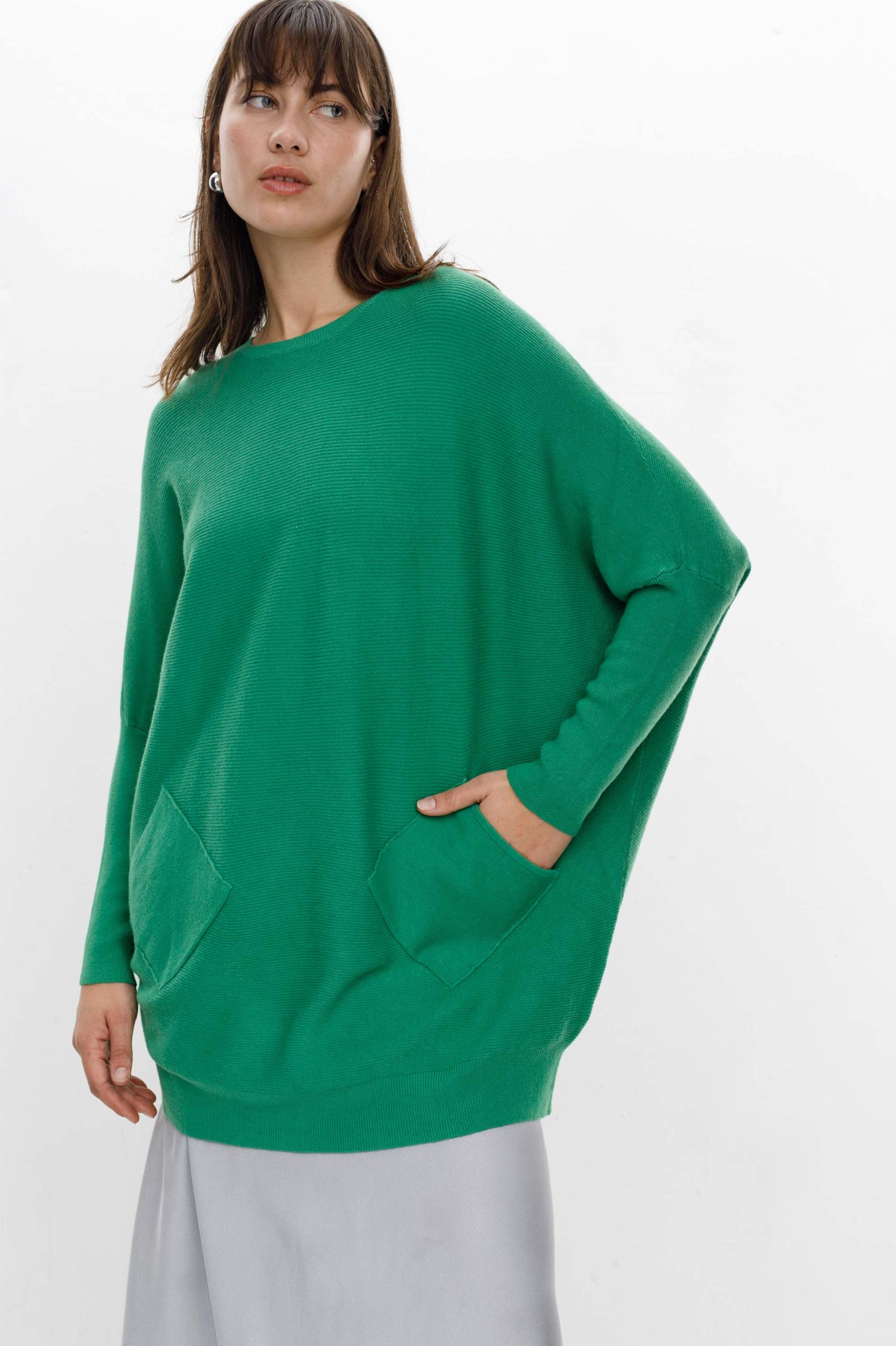 Sweater Narcizo verde talle unico