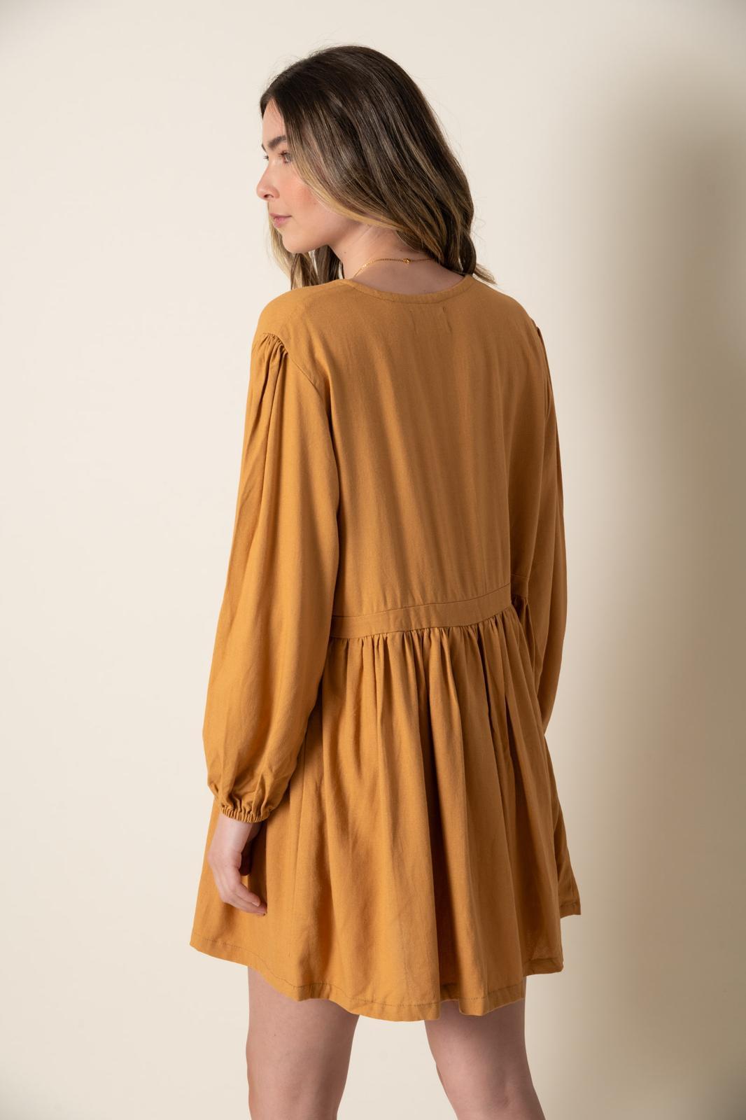 VESTIDO MALAGA camel l