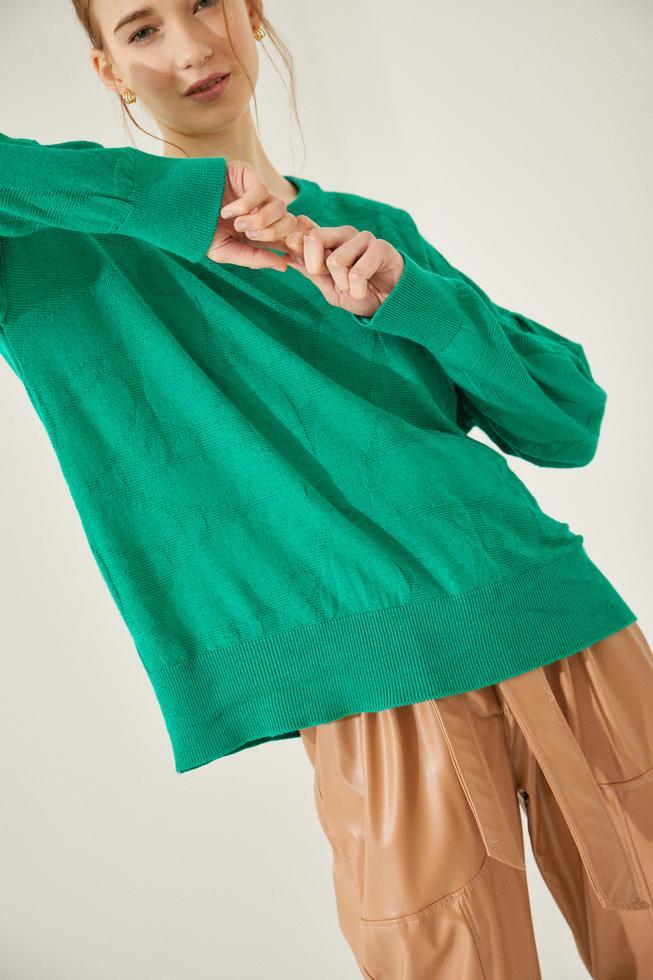 SWEATER SPRING verde talle unico