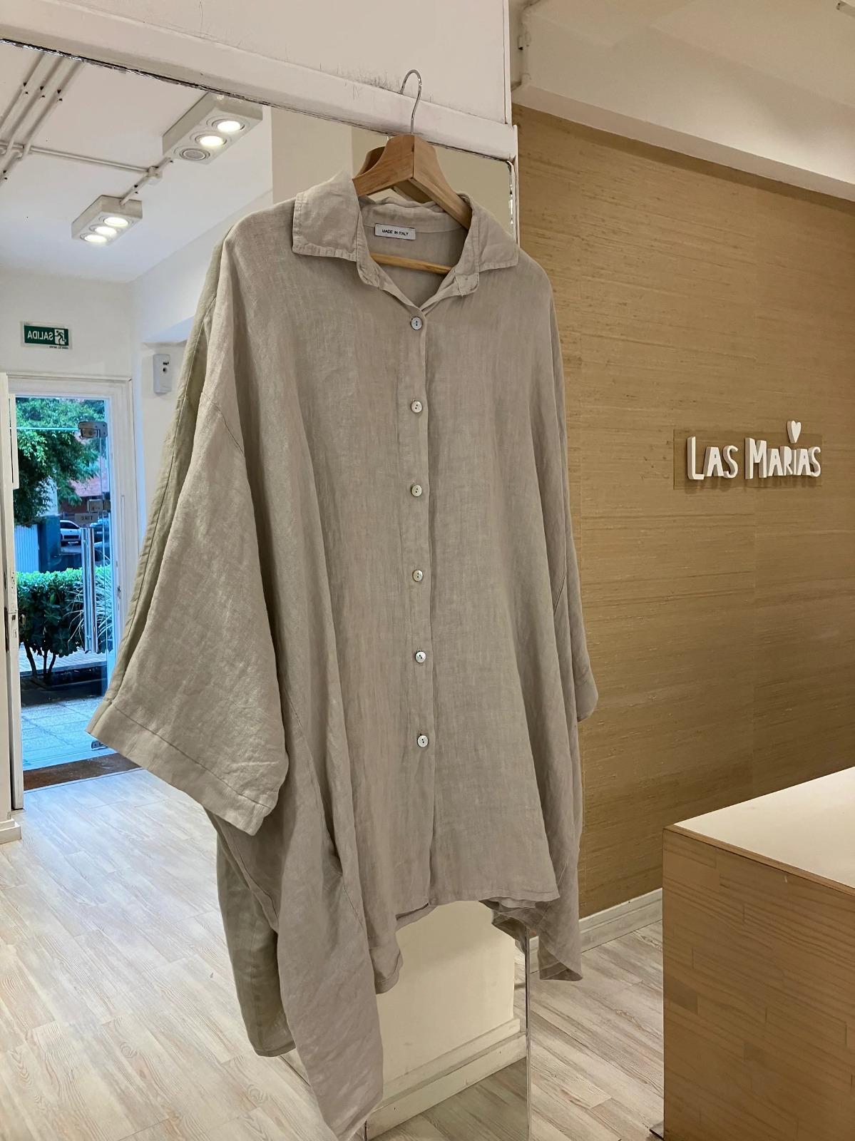 Camisa Essenza beige talle unico