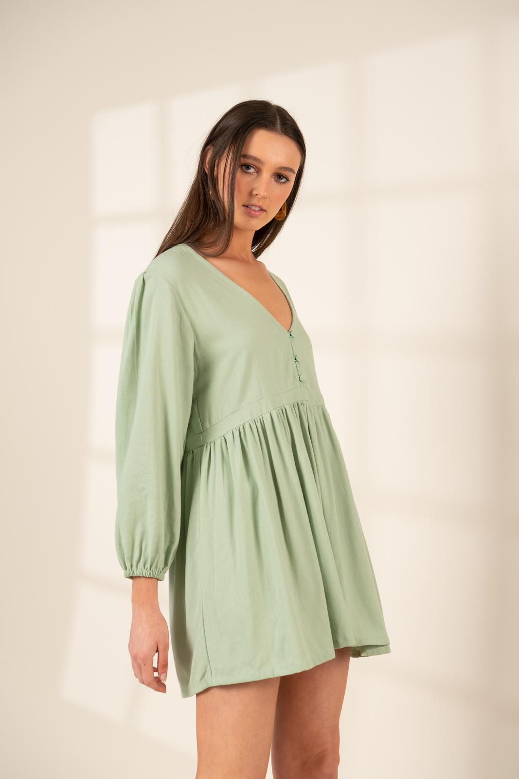 VESTIDO MALAGA menta s