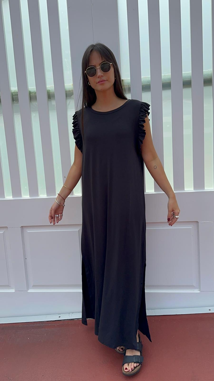 Vestido Filippa negro talle unico