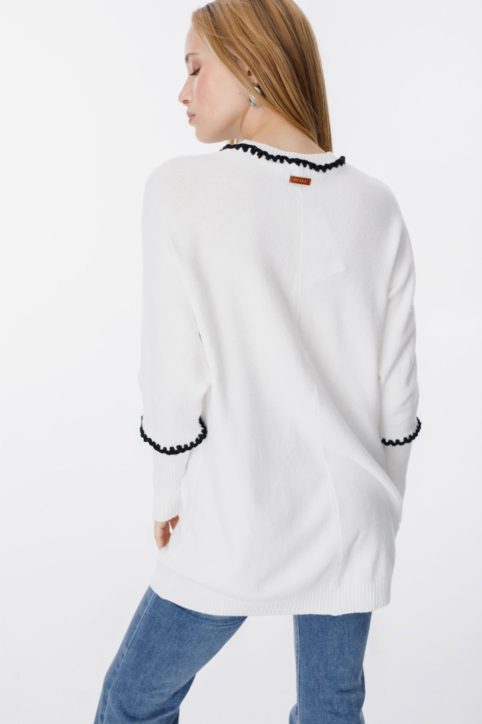 Sweater Tredici blanco talle unico