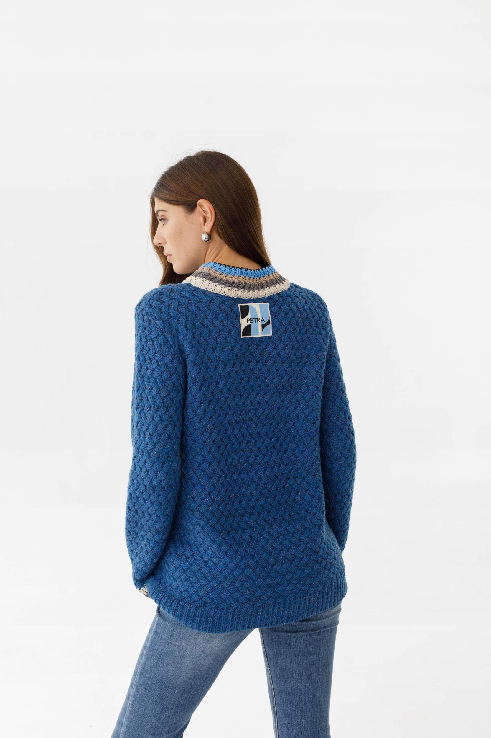 Sweater Funhouse azul talle unico