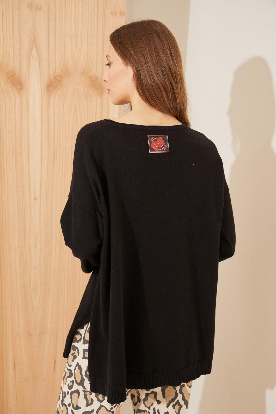 SWEATER DORIS negro talle unico