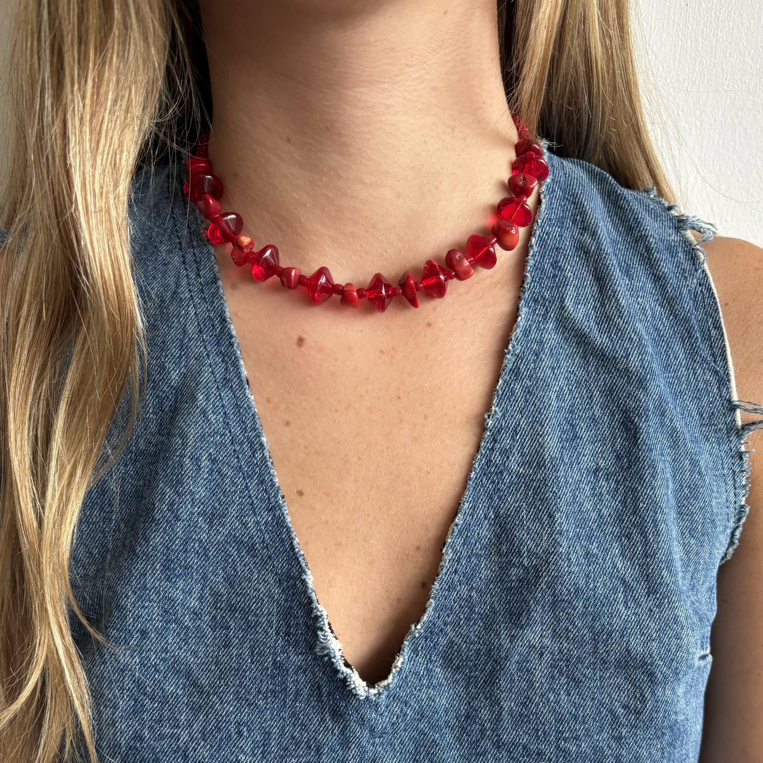 Collar Sirius Rombo rojo n/a