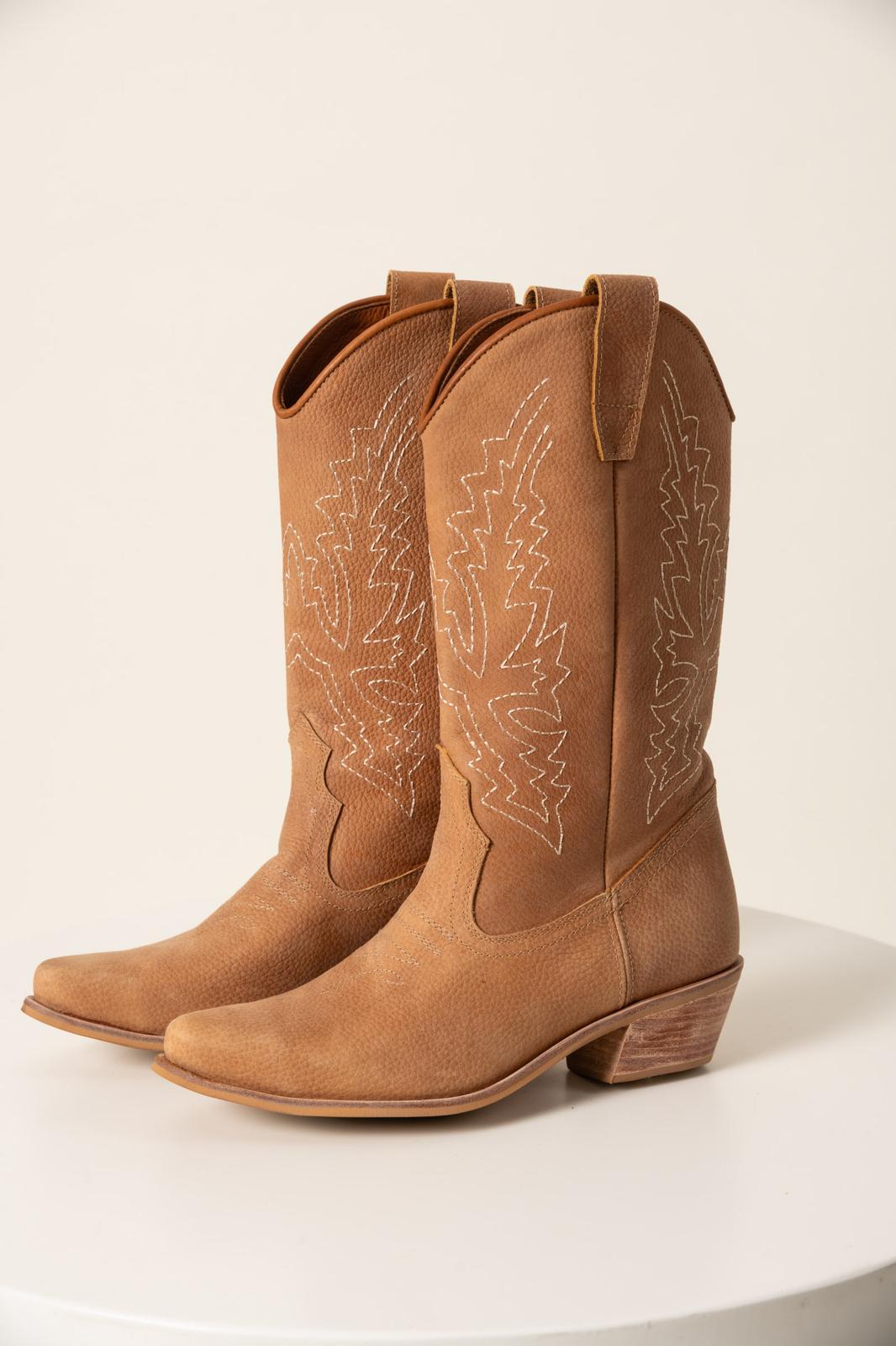 BOTAS TEXANAS camel 36