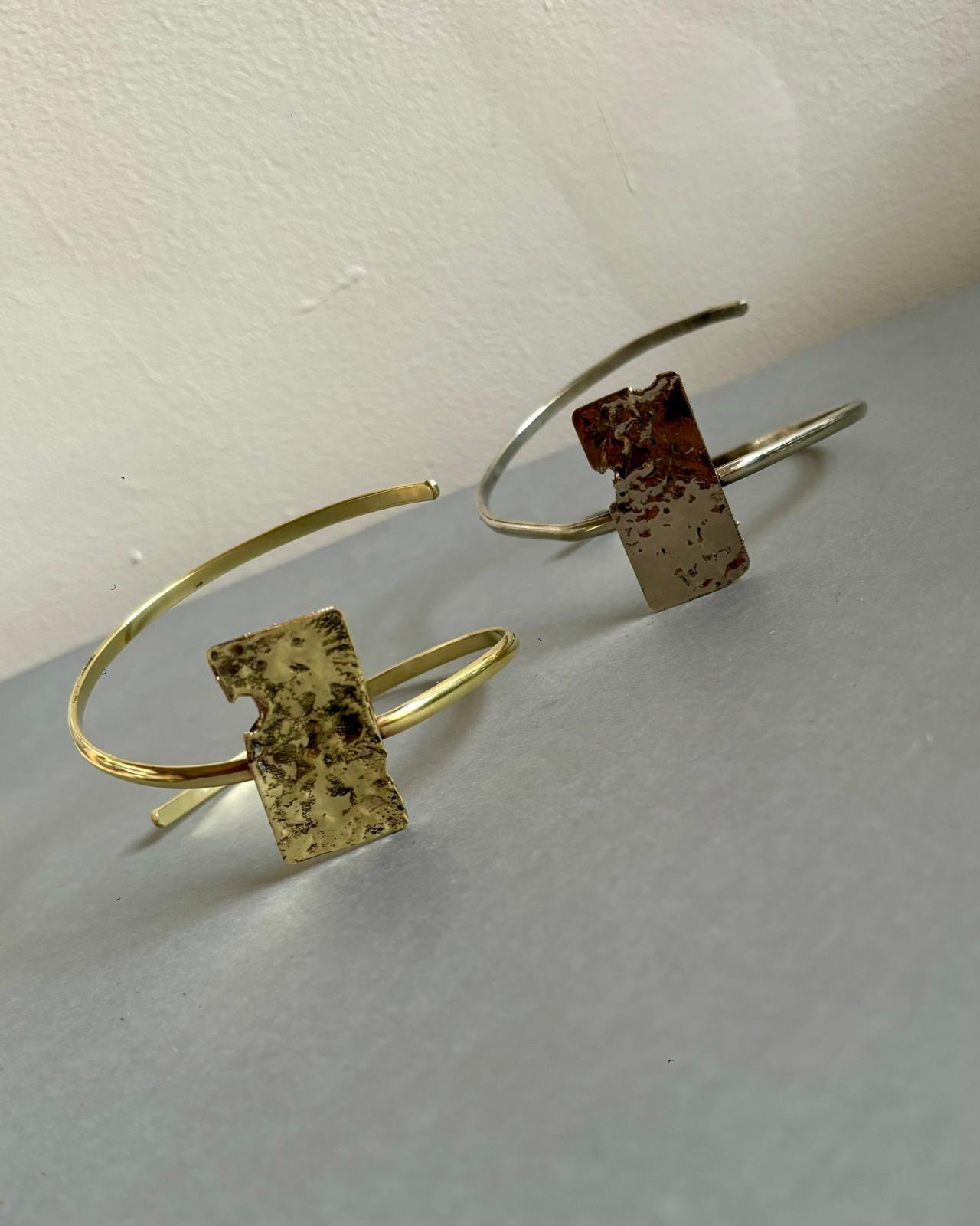 Brazalete Nilo plateado n/a