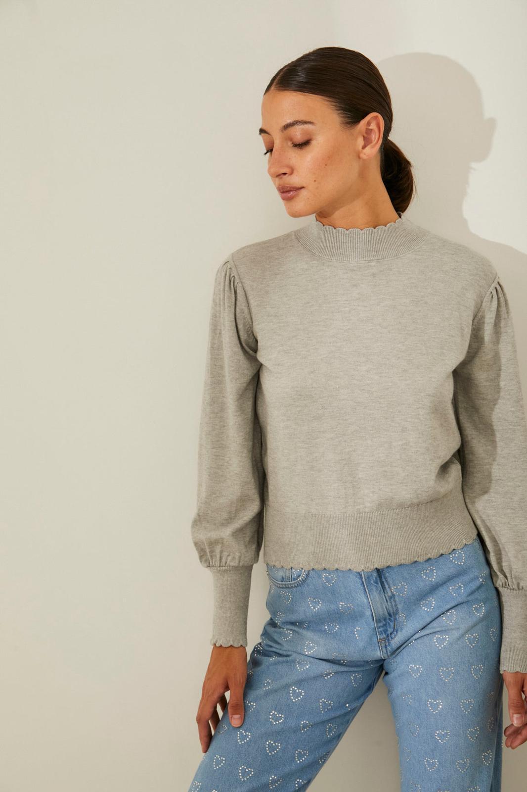 Polera Stanford gris talle unico