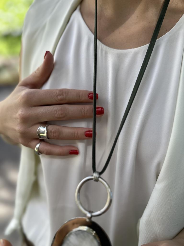 Collar Gili verde talle unico