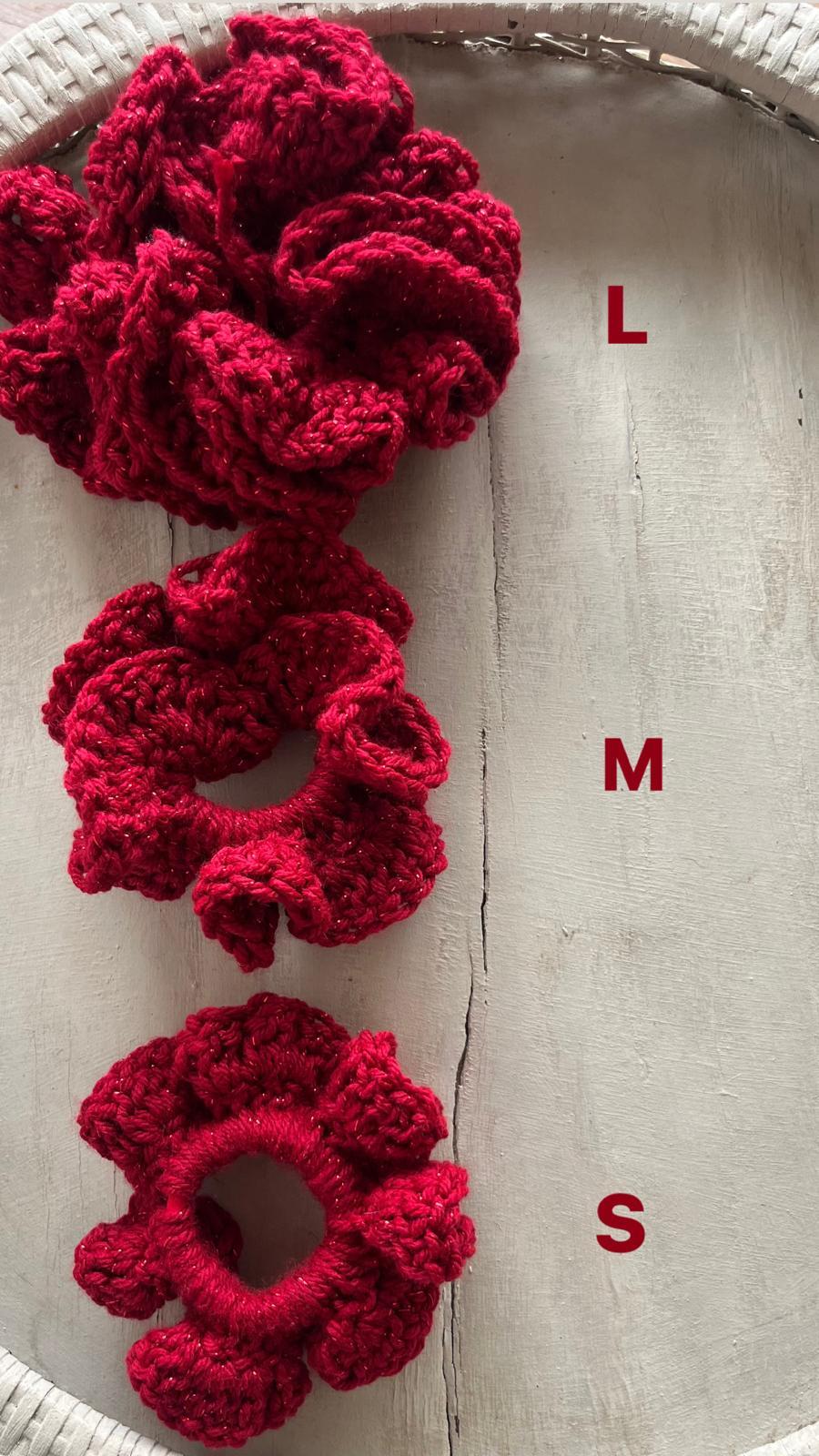 Colita Crochet rojo l