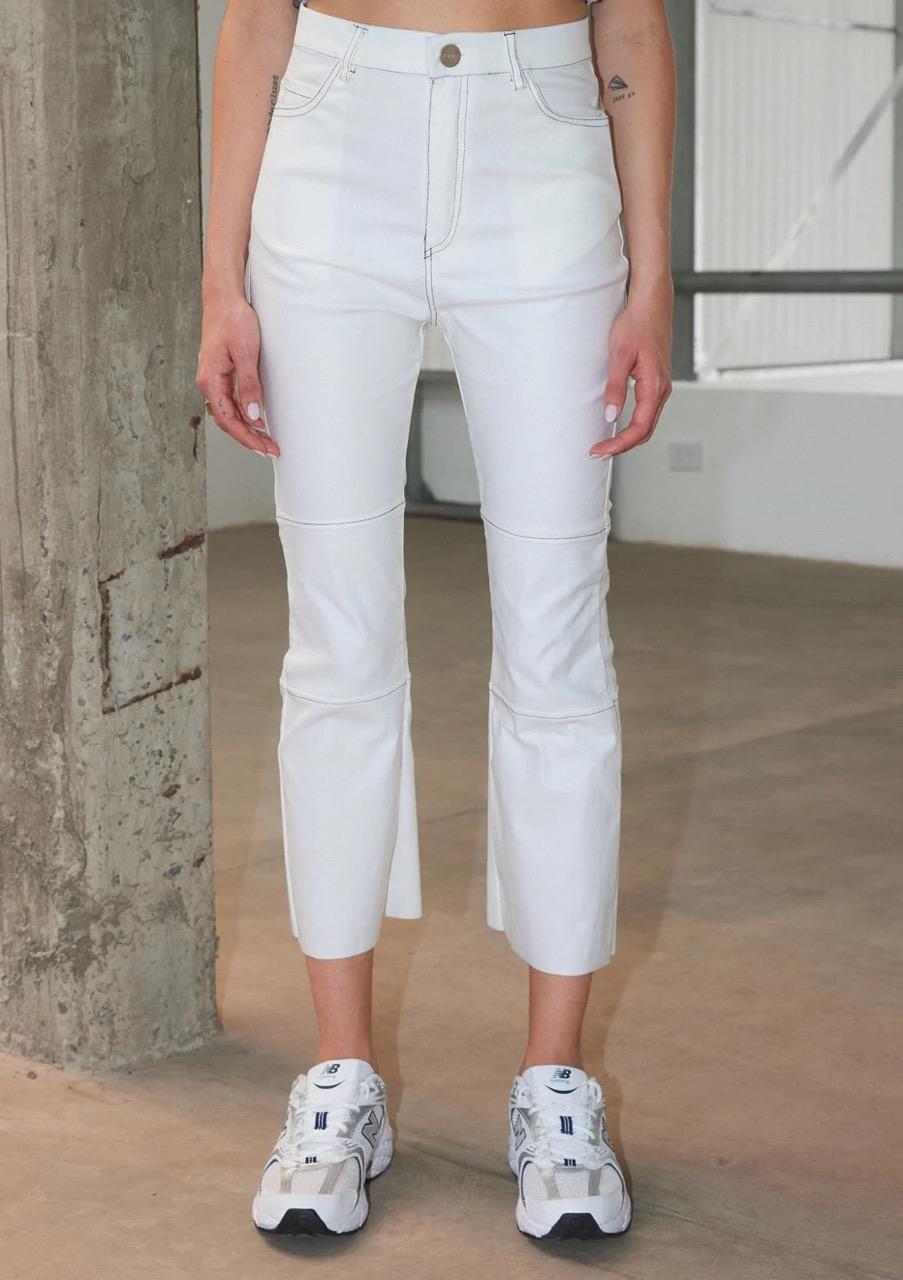Pantalón Birkin White blanco 2