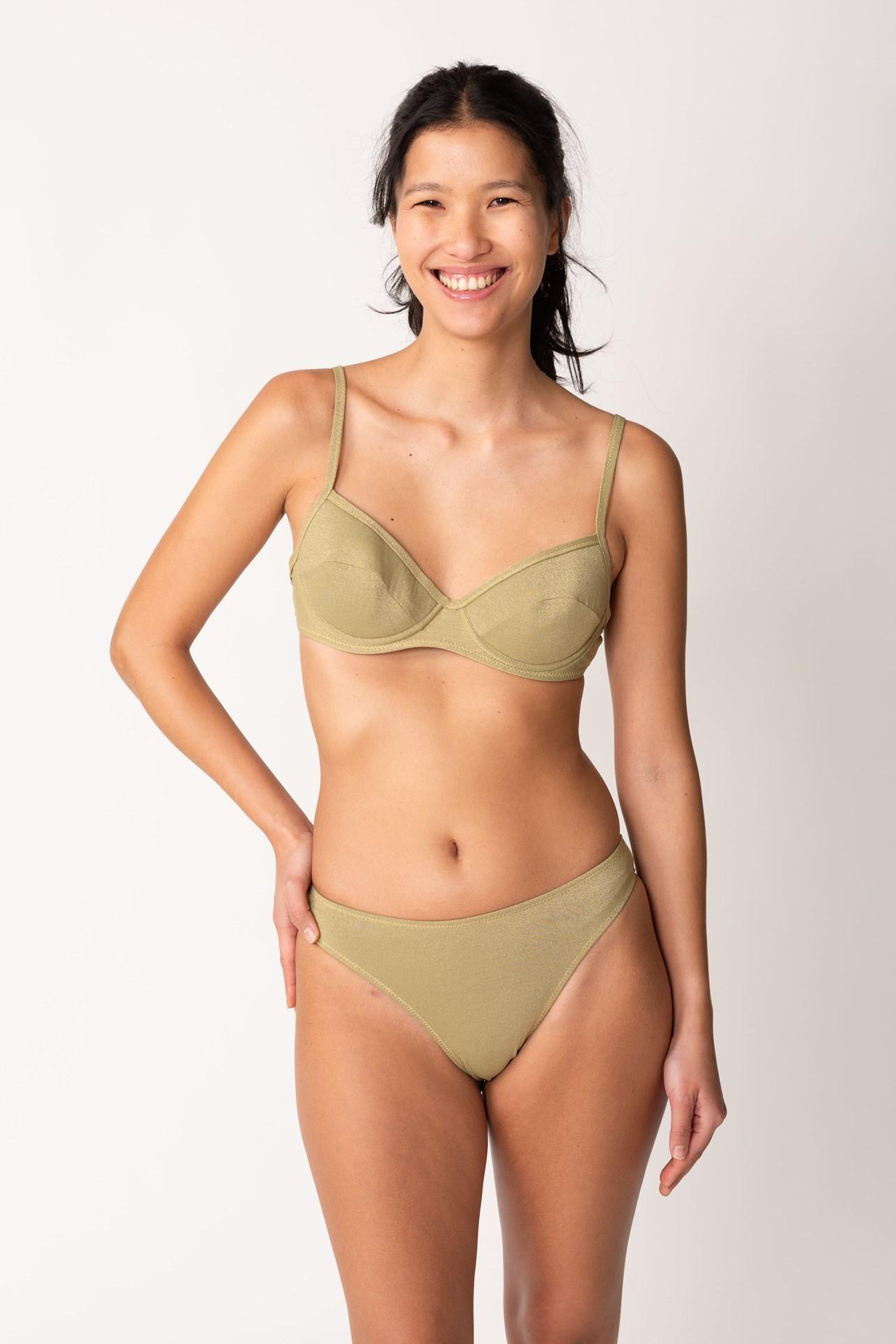 Cabo - Bikini con Aro y Push Up pistacho xl