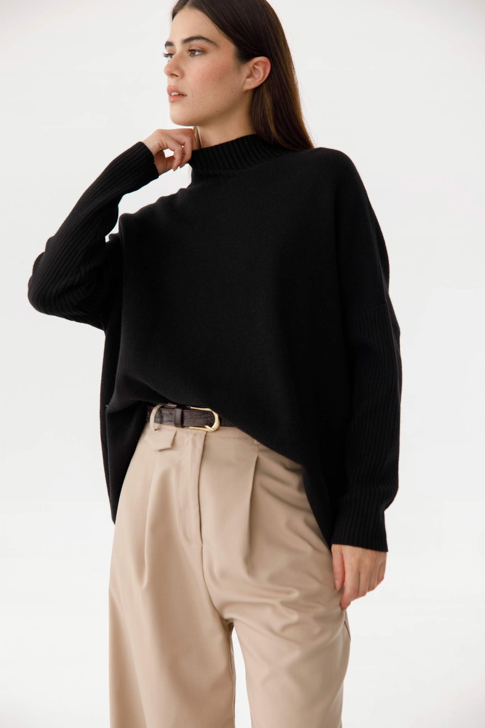 Sweater Milena negro talle unico