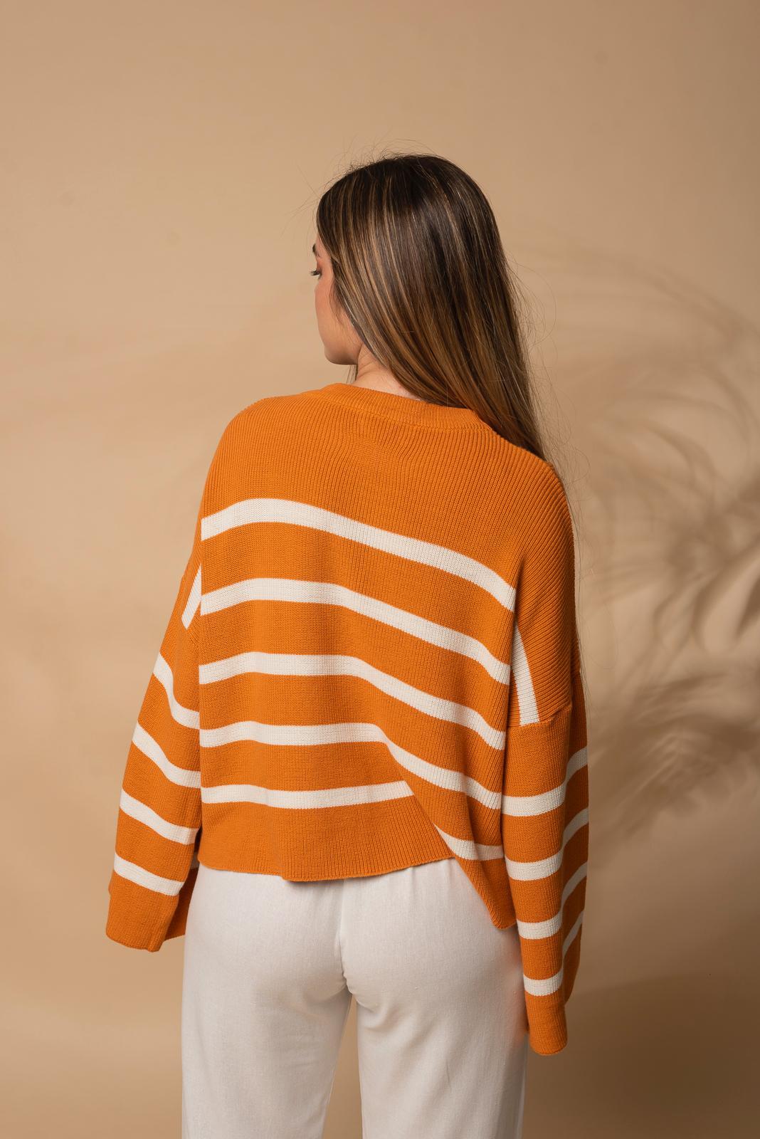 SWEATER PERUGIA naranja talle unico