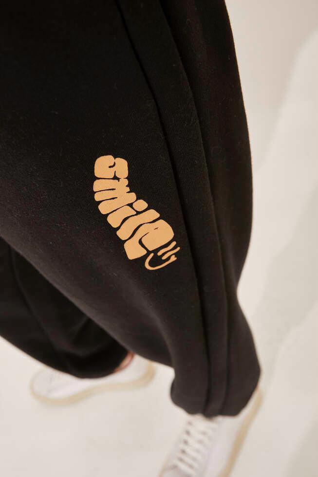 JOGGER SMILE negro s