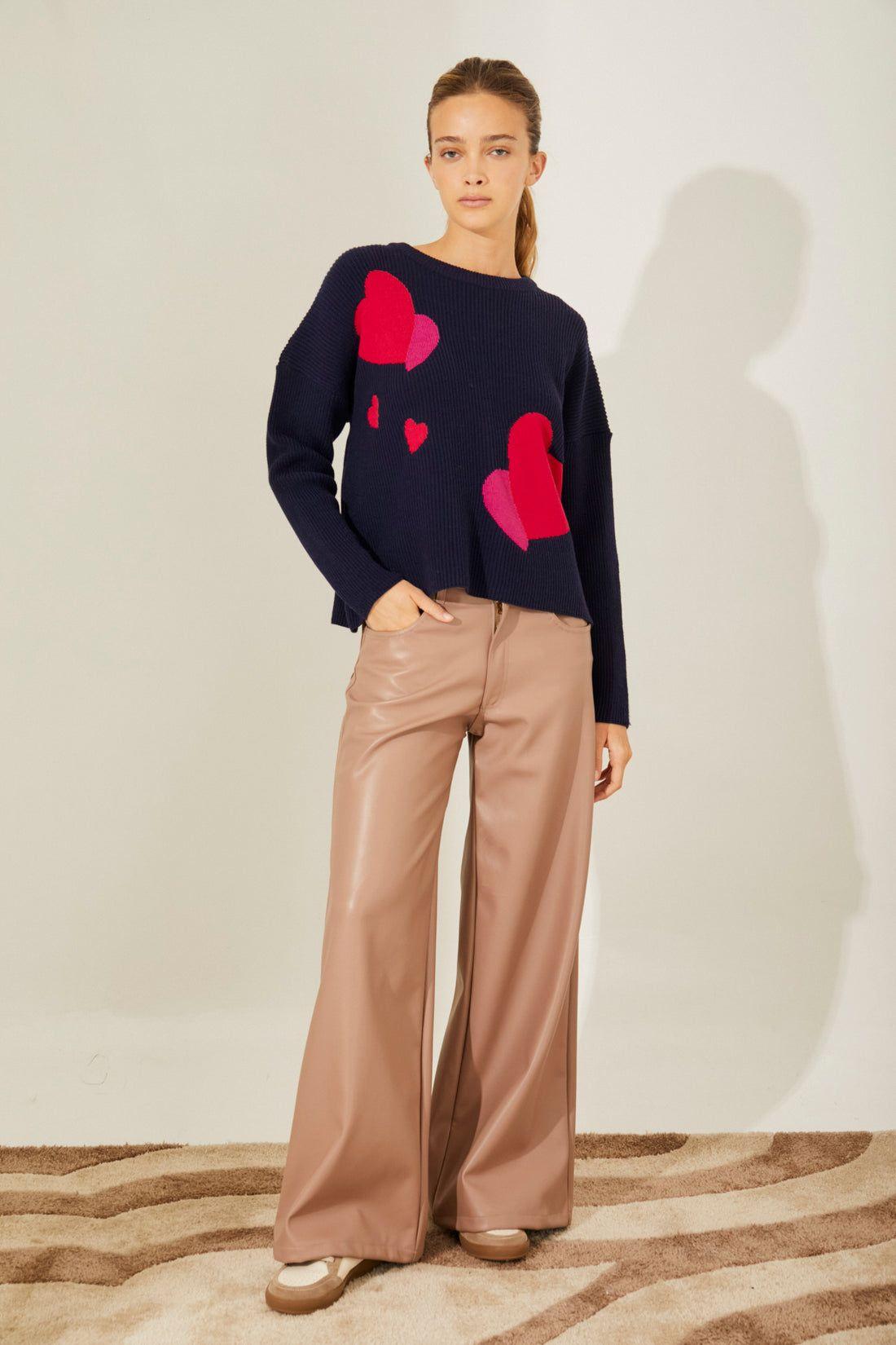 Sweater Brooklyn azul talle unico
