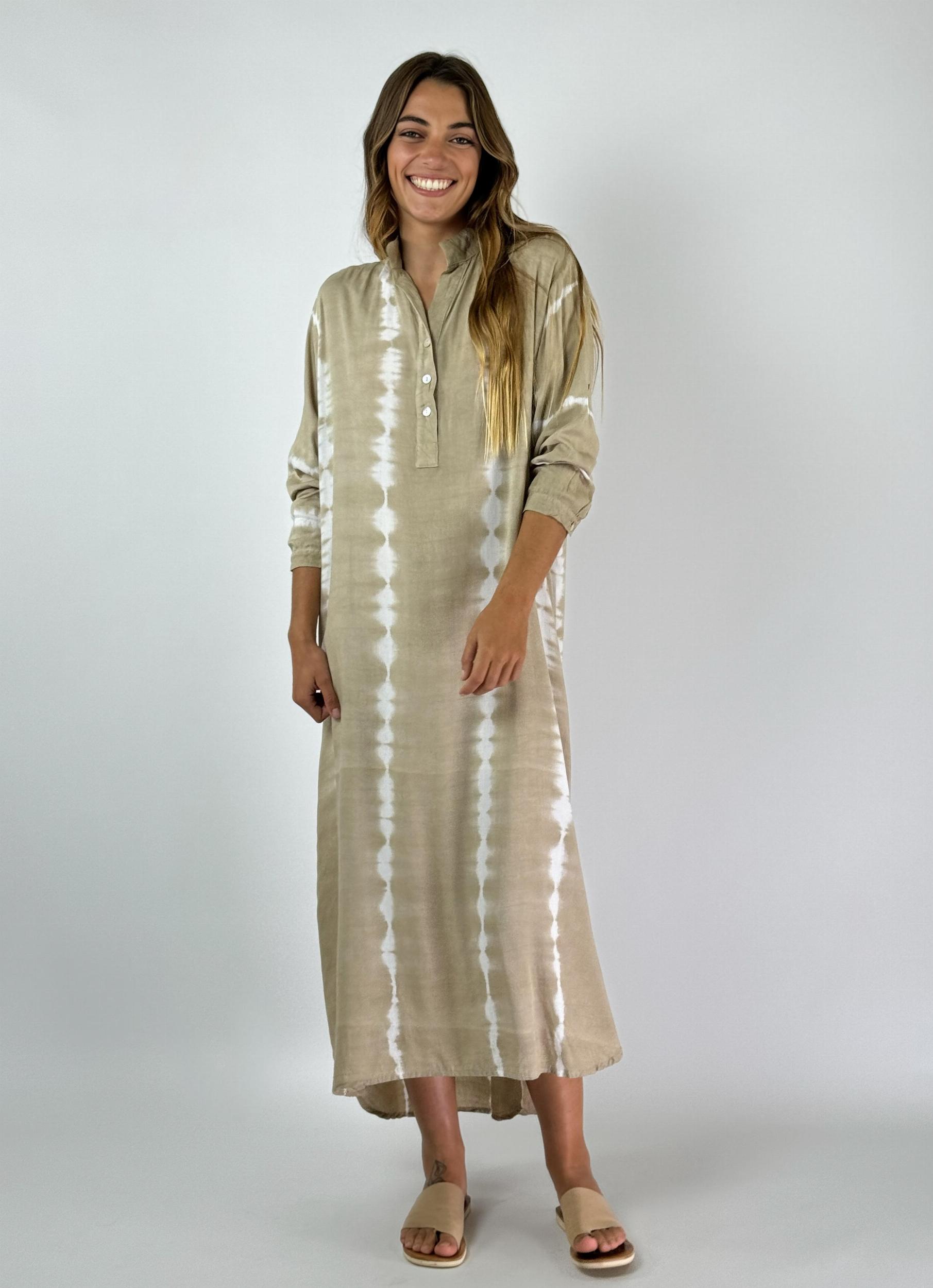 VESTIDO KARANDA beige m/l