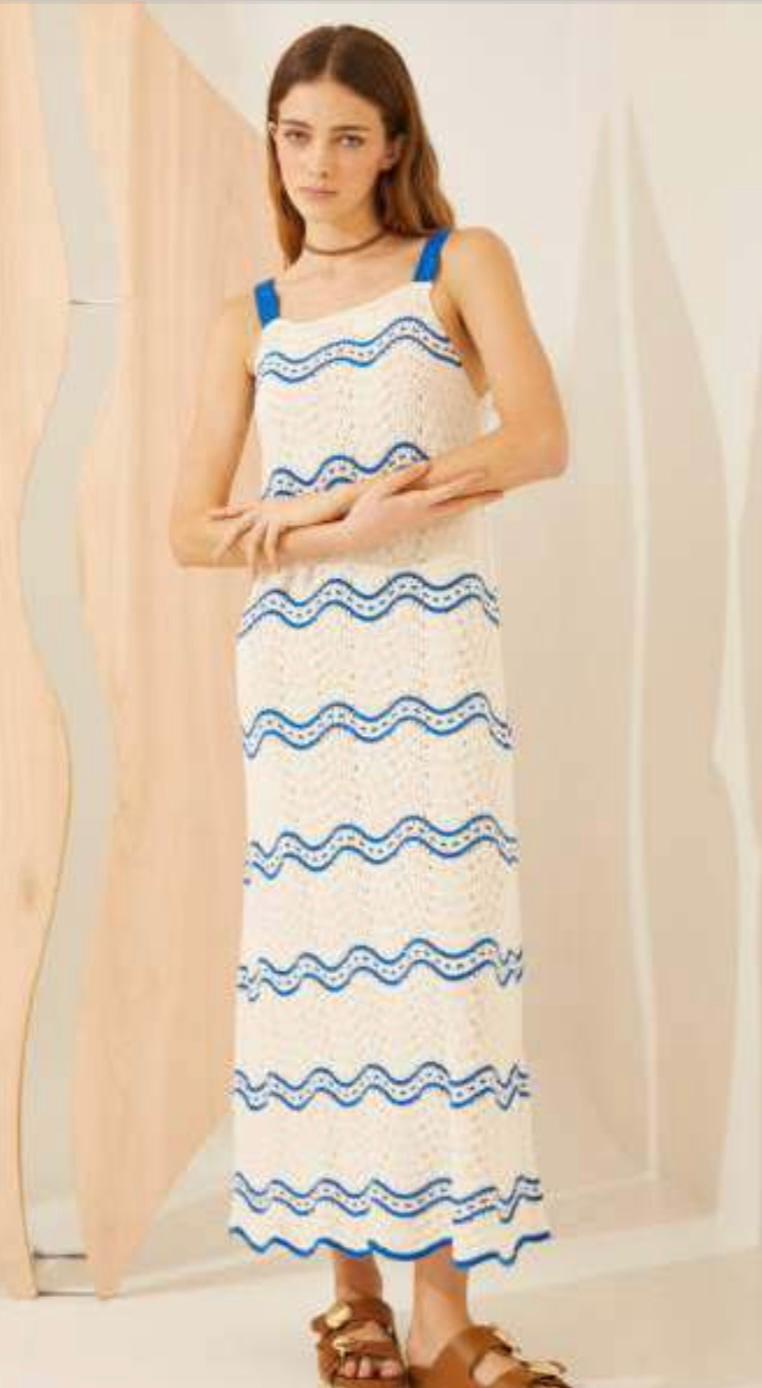 VESTIDO MARINE crudo s/m