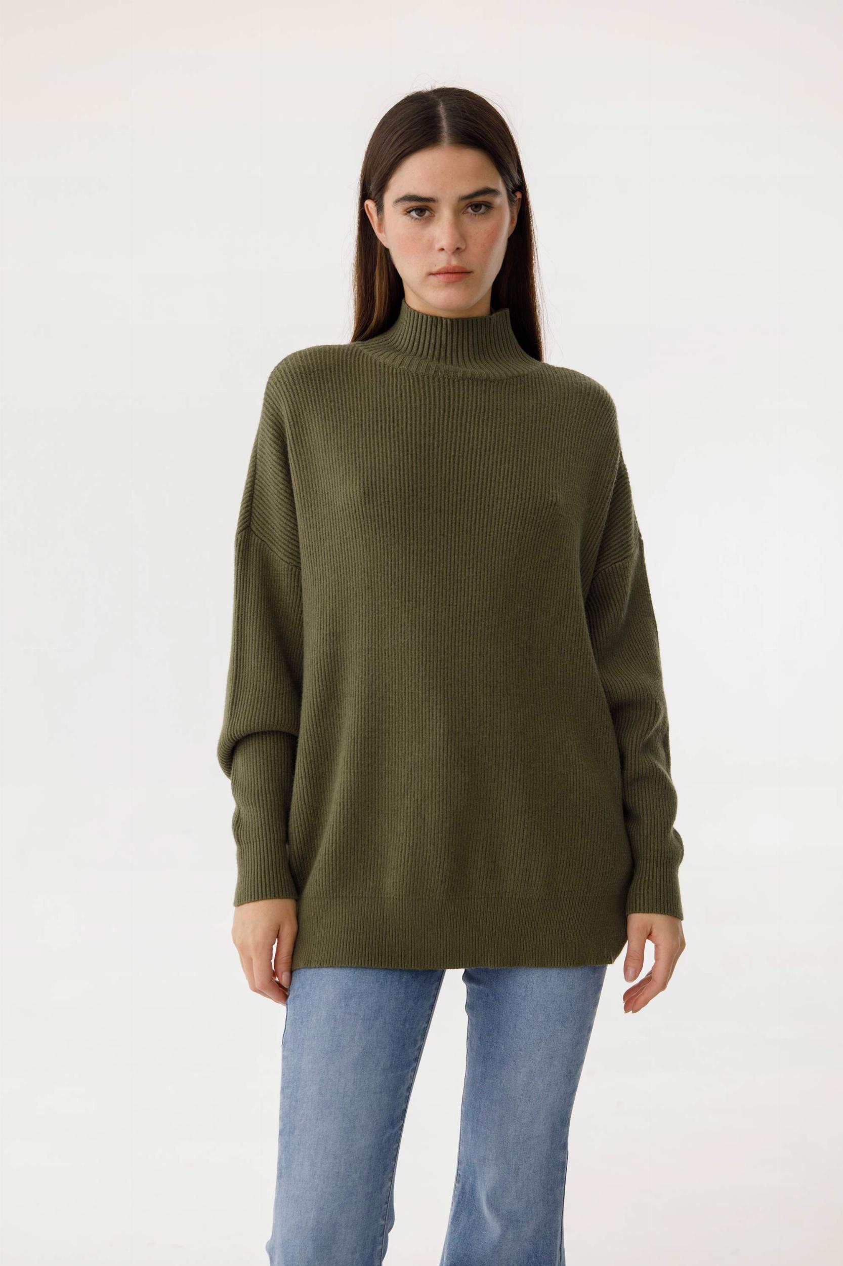 Sweater Marlene verde talle unico